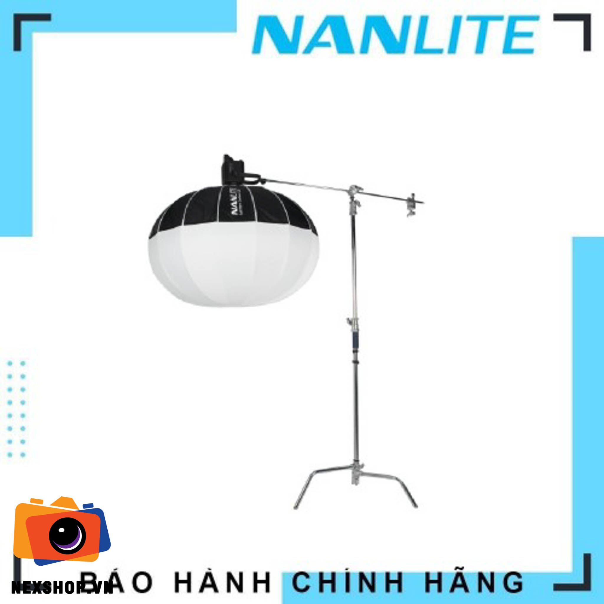 NANLITE LT-120 Lantern softbox 120cm for Forza 300 & 500 - Softbox Tản Ánh Sáng (FNM33)