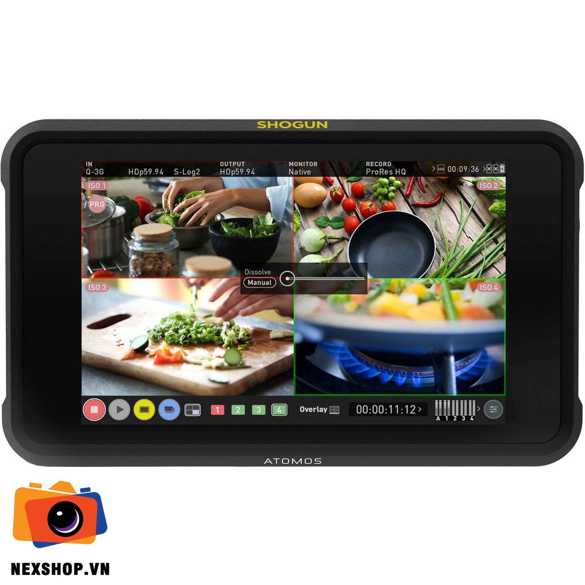 Màn hình Atomos Shogun 7 Chính hãng | FullVAT - khả năng kết nối thiết bị