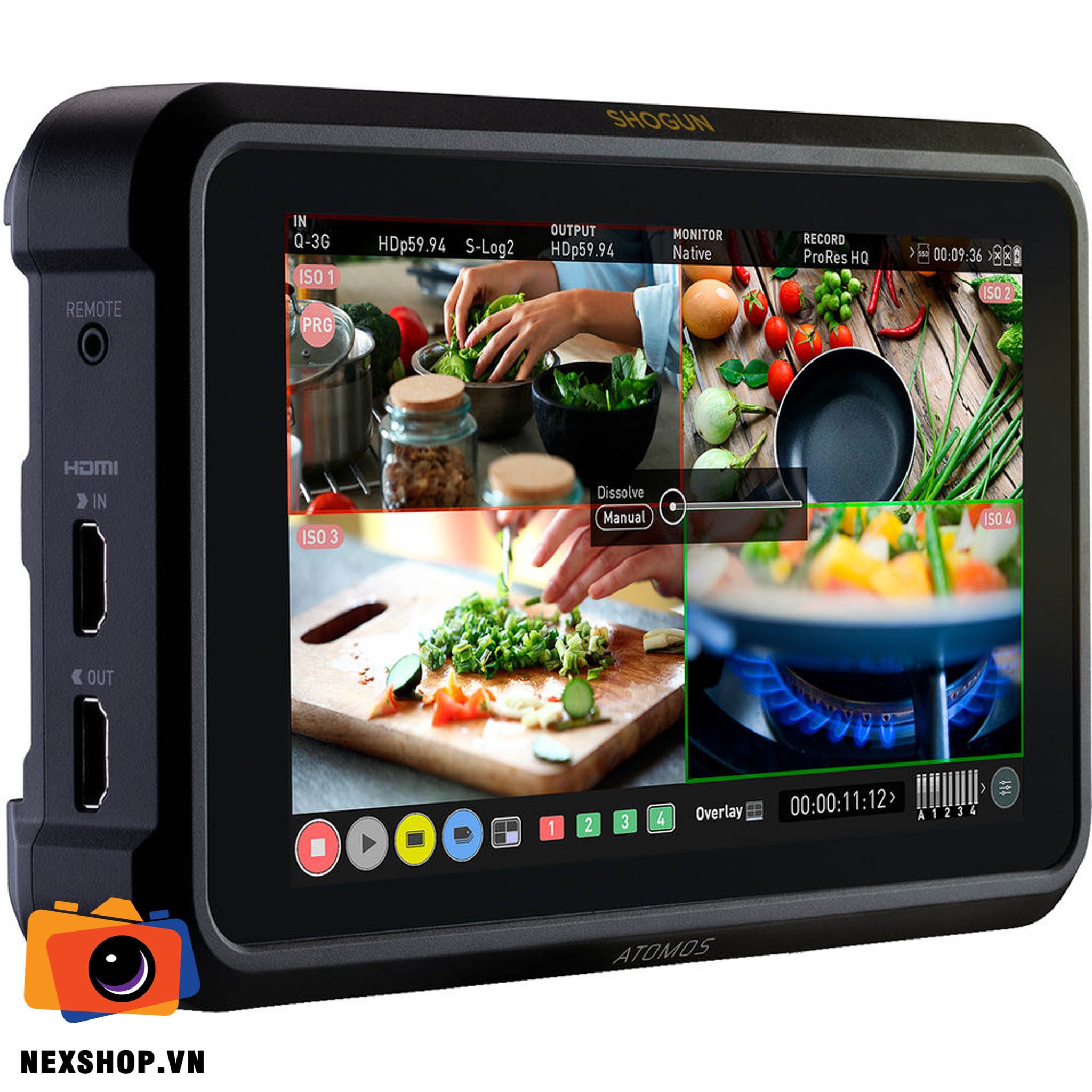 Màn hình Atomos Shogun 7 Chính hãng | FullVAT - thiết kế và phụ kiện