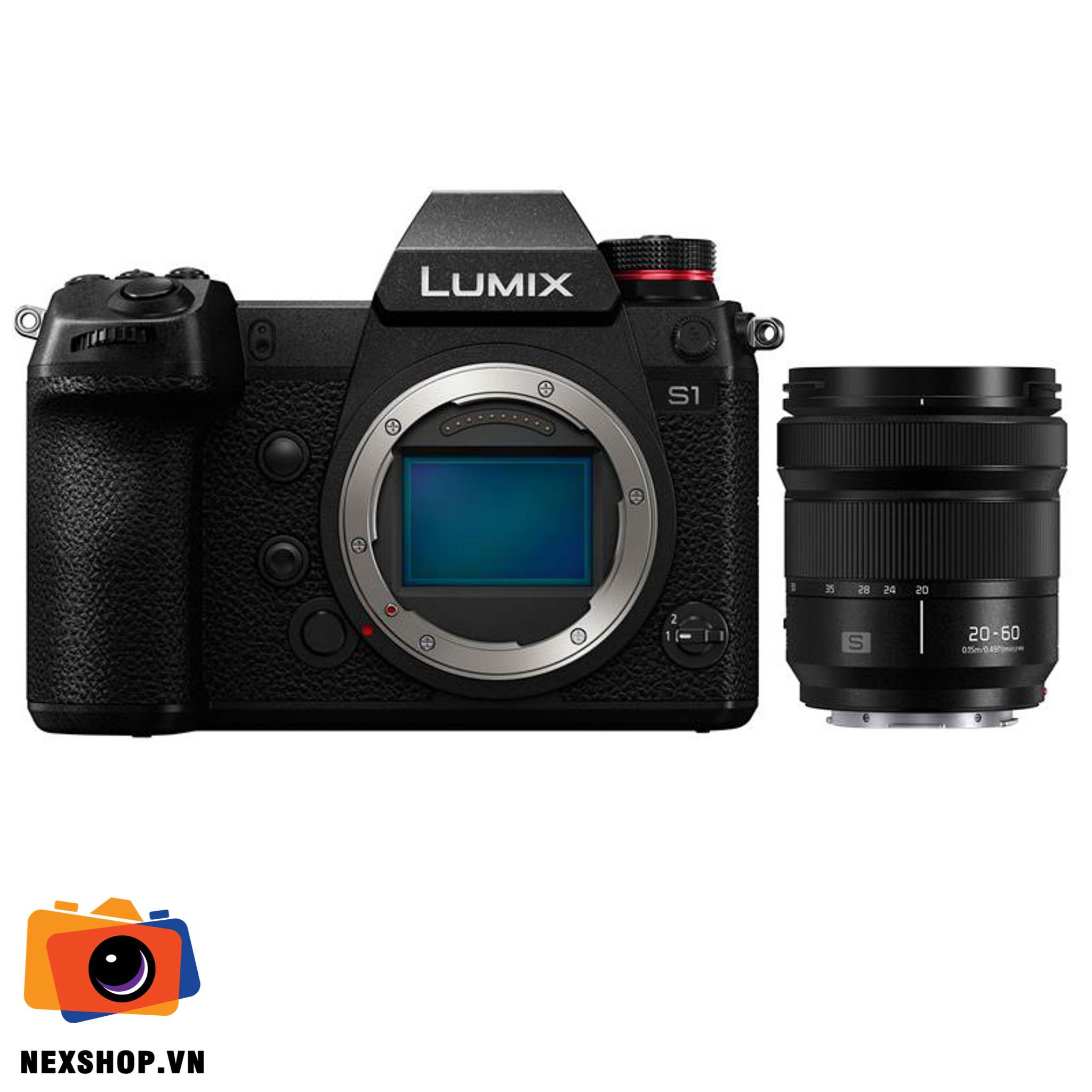Máy ảnh Lumix S1 Fullframe 20-60mm | Chính hãng - thiết kế và phụ kiện