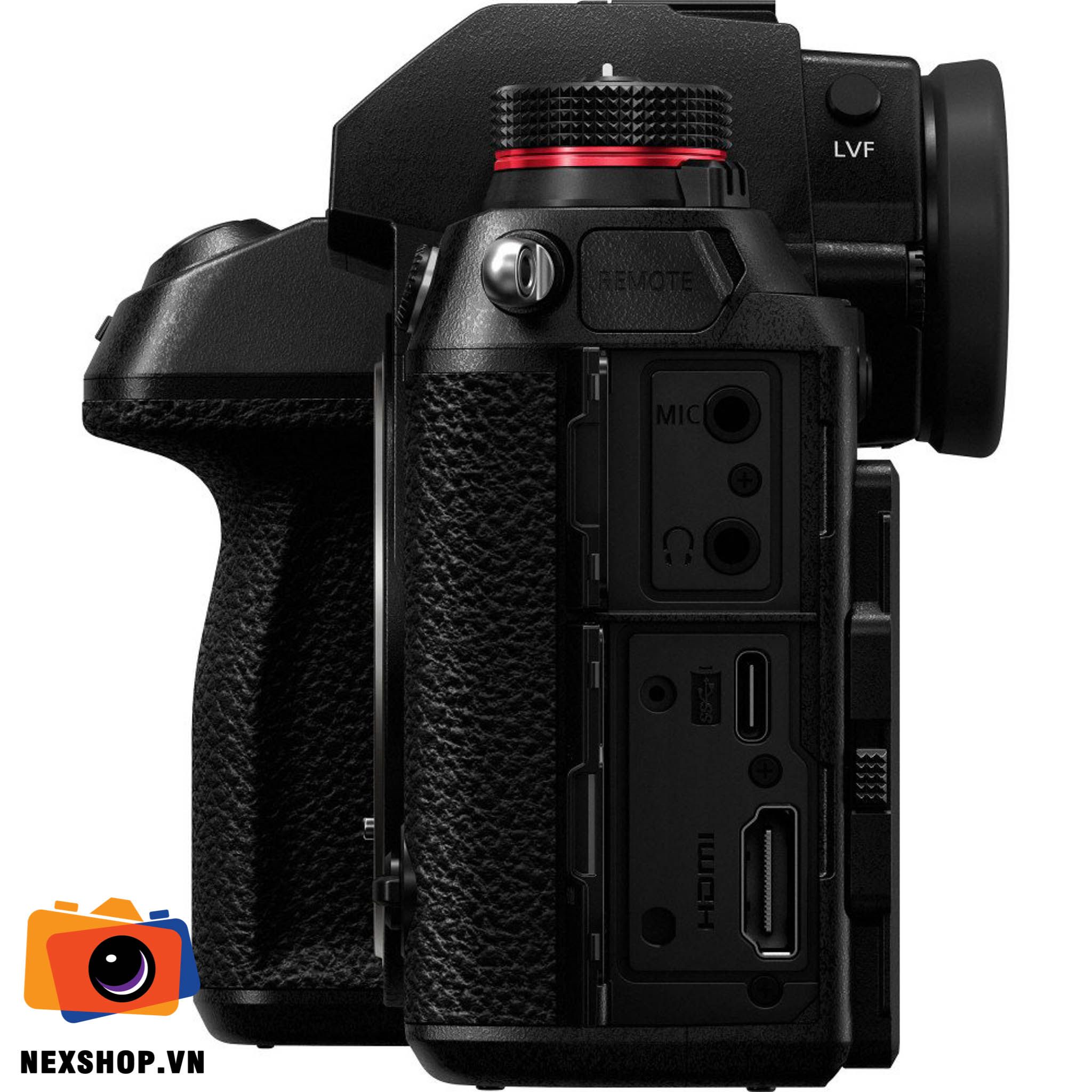 Máy ảnh Lumix S1 FullFrame Body Chính hãng | FullVAT - mặt sau và phụ kiện đi kèm