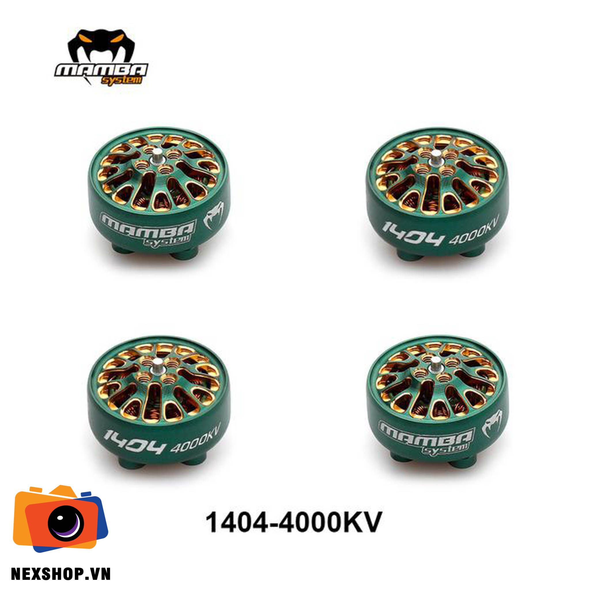 MAMBA Toka 1404 4000Kv Motor | Động cơ chất lượng cao cho nhiếp ả - cấu hình hộp sạc