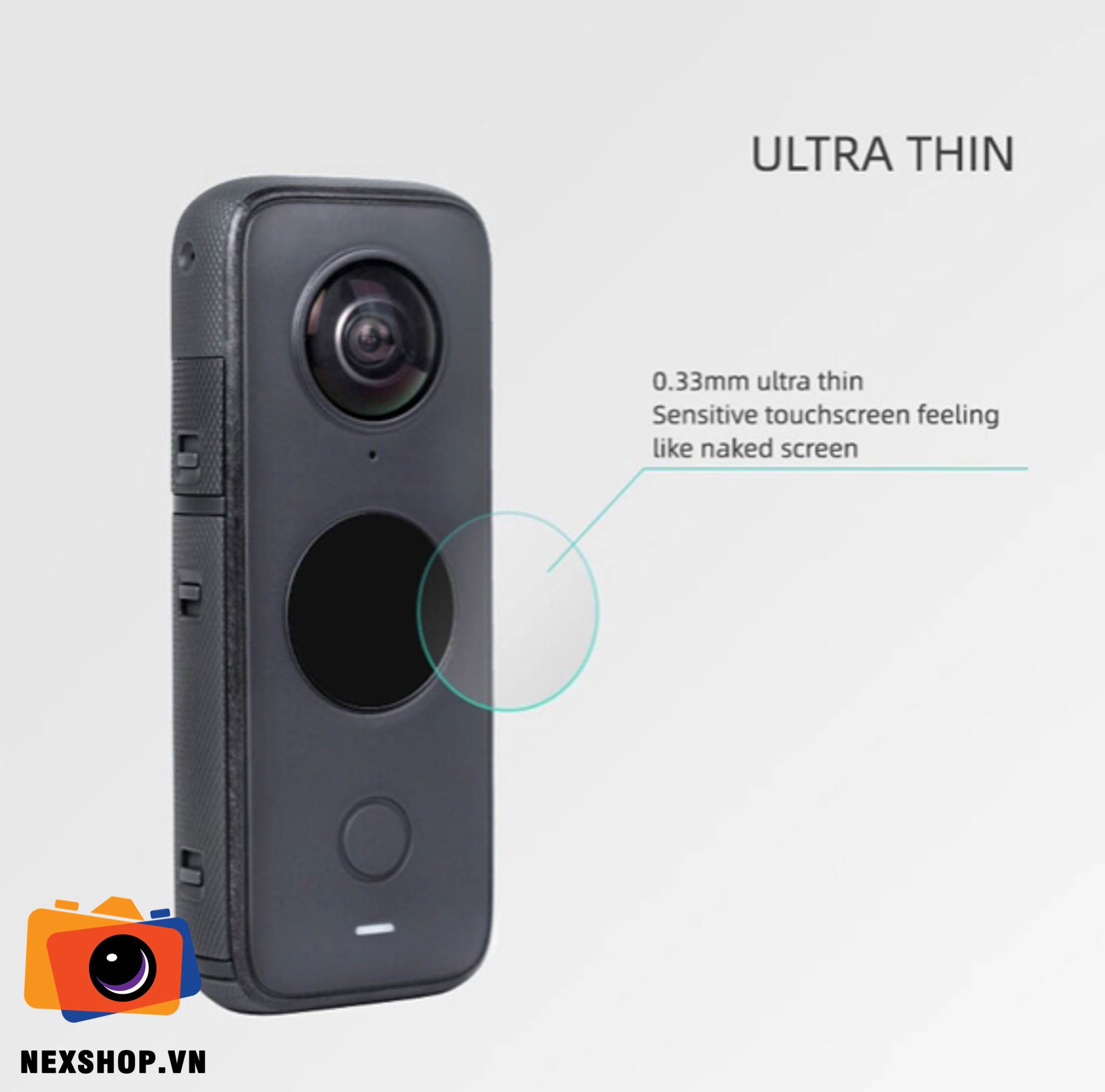 Dán màn hình Insta360 One X2 Sunnylife | Nhập khẩu