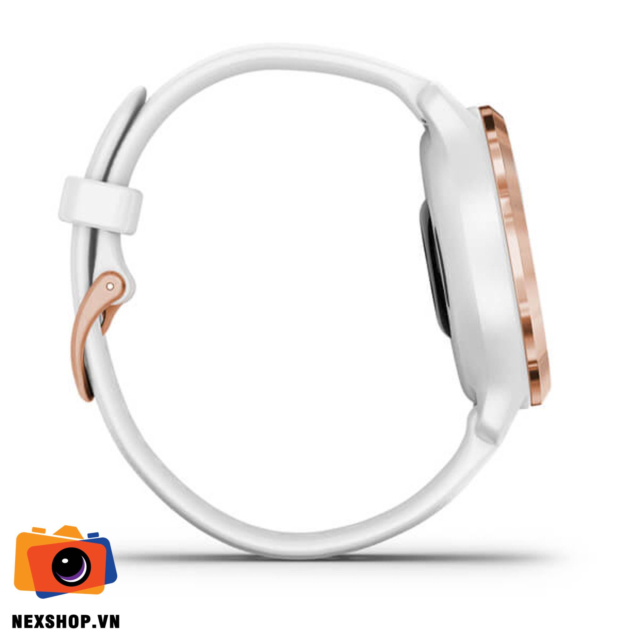 Đồng hồ thông minh Venu 2S, GPS, Wi-Fi, Rose Gold + White, KOR/SEA Chính hãng FPT