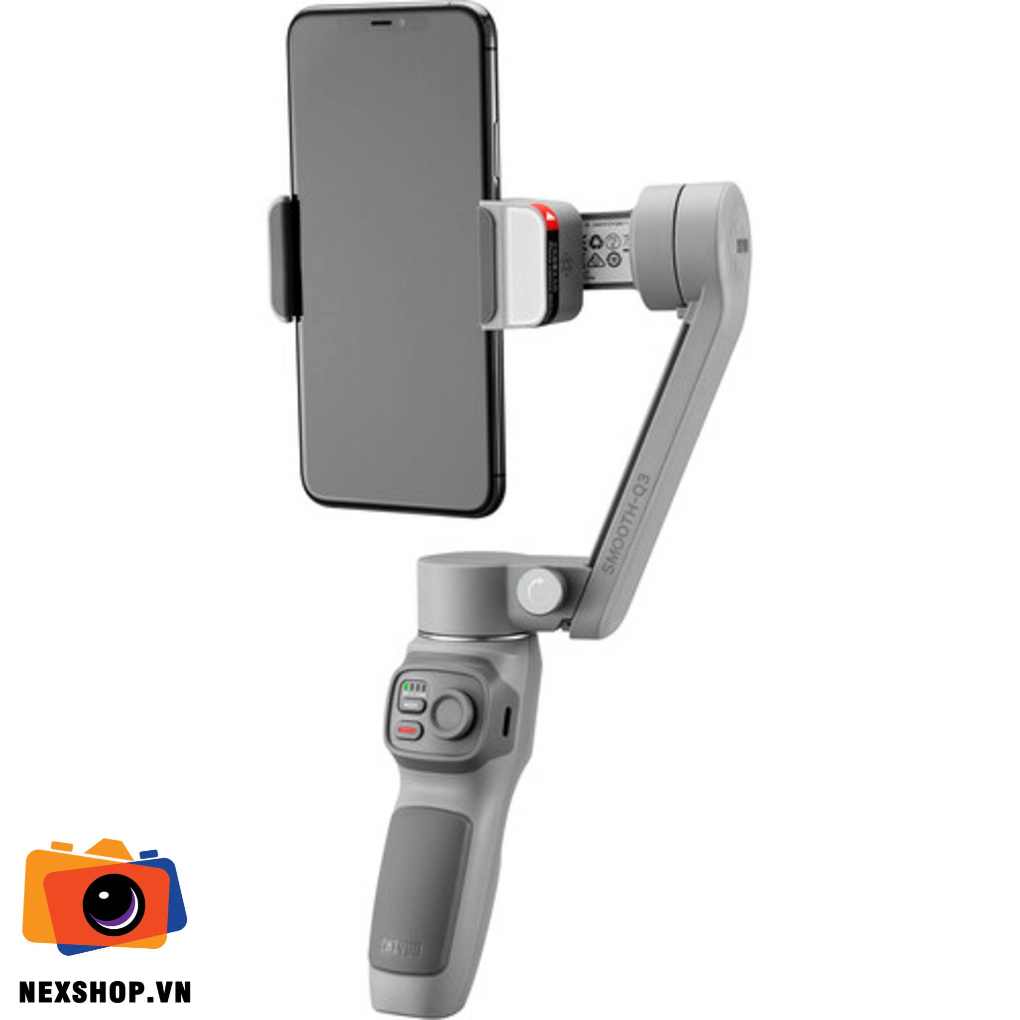 Thiết bi chống rung Zhiyun-Tech Smooth Q3 cho điện thoại | Chính hãng | BH 15 tháng