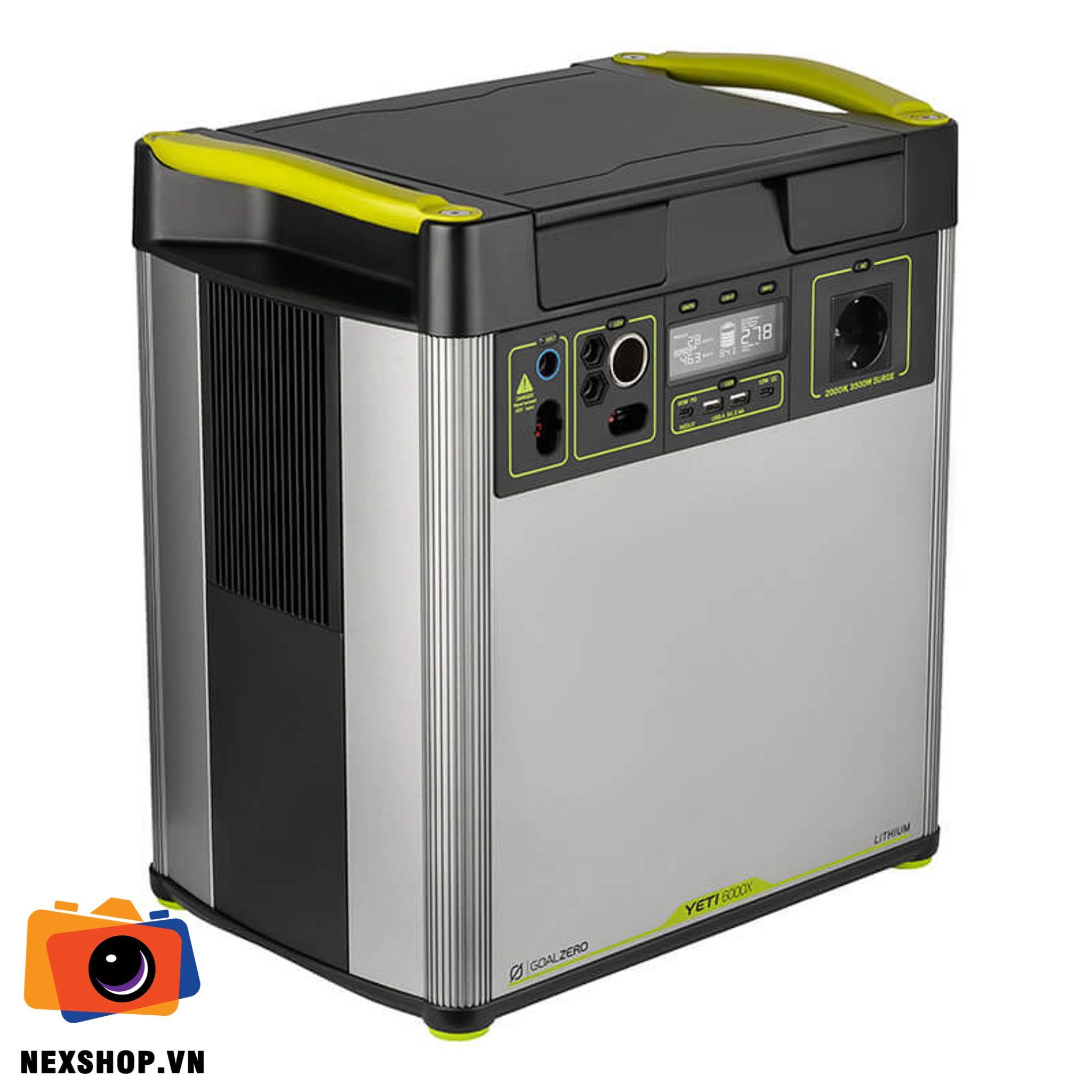 Trạm năng lượng dự phòng Goal Zero Power Station Yeti 6000X Lithium