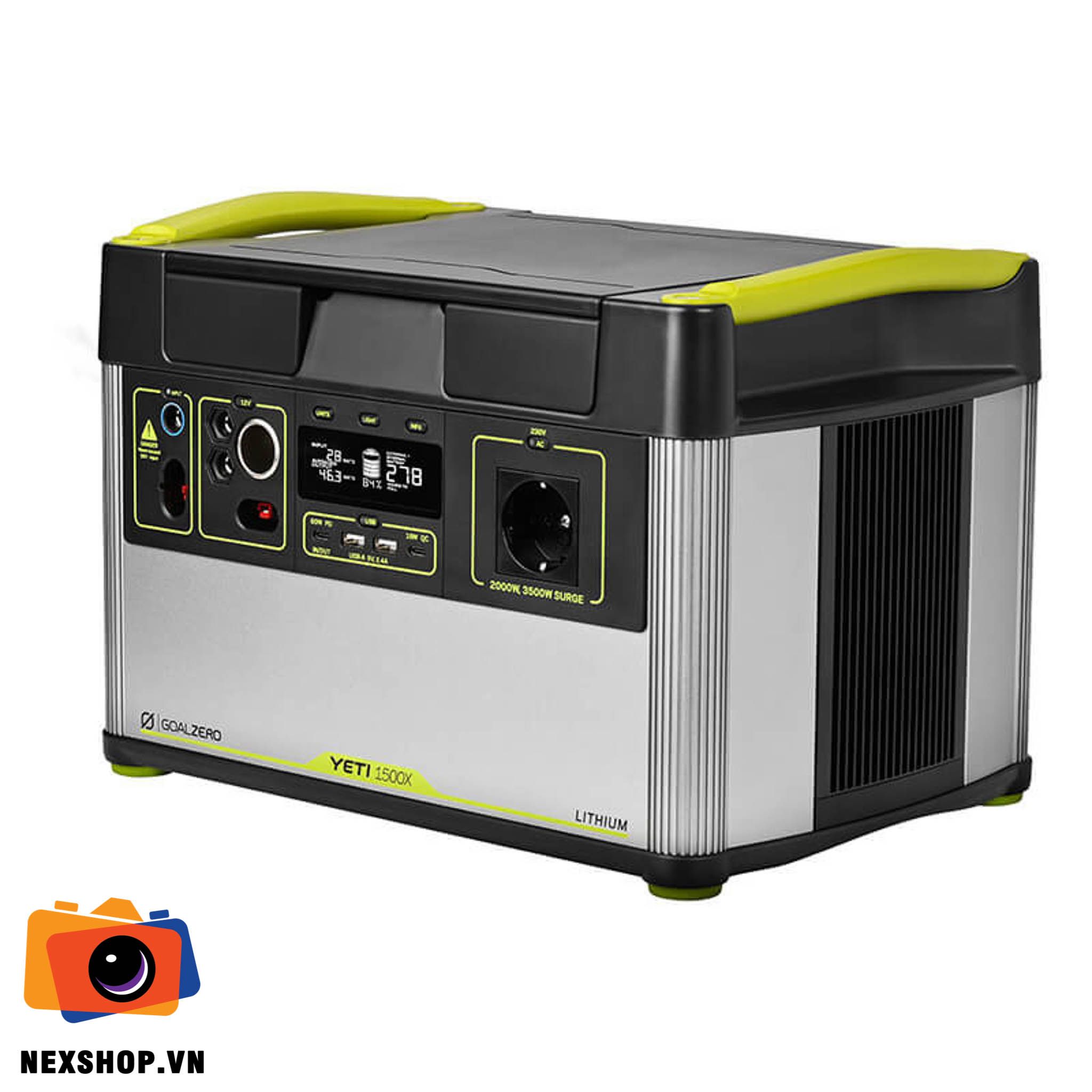 Trạm năng lượng dự phòng Goal Zero Power Station Yeti 1500X Lithium