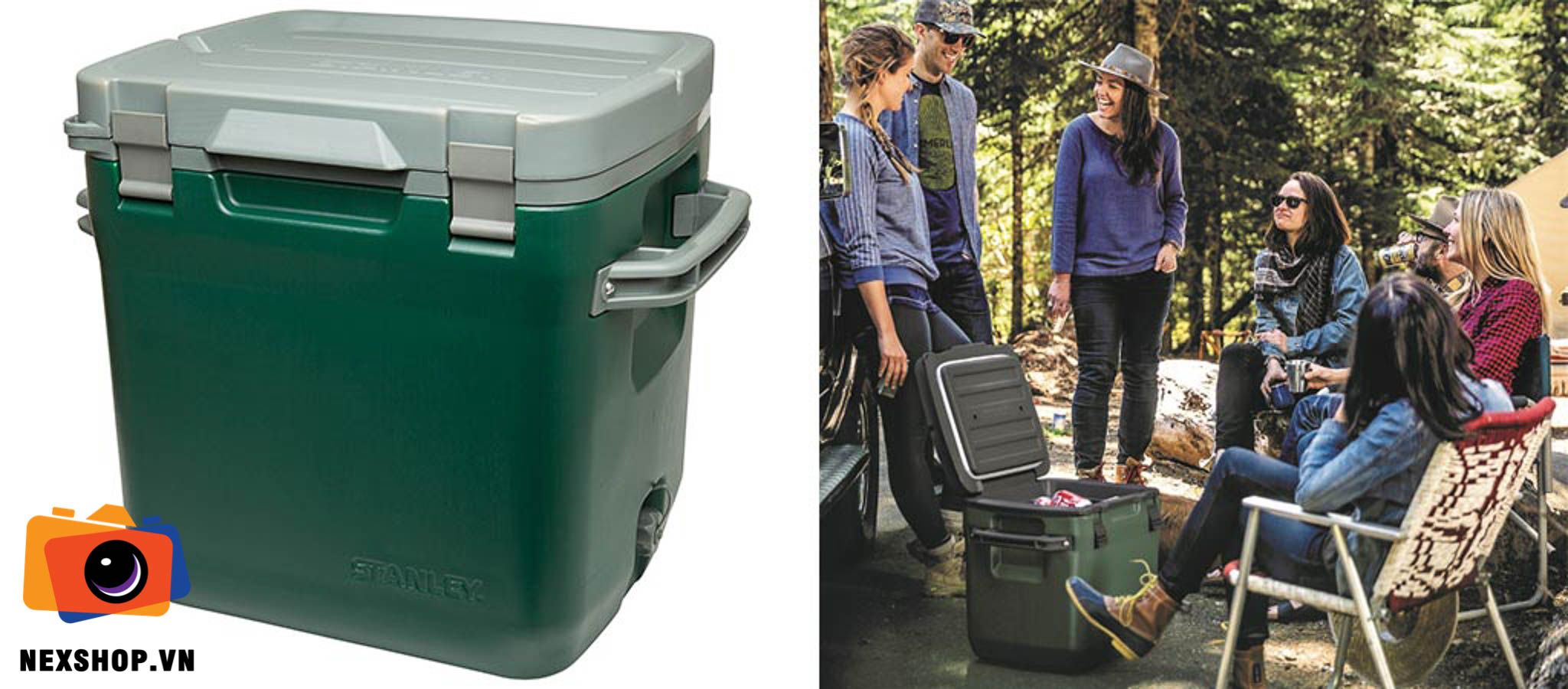 Thùng Giữ Nhiệt Stanley Adventure Cooler 30QT - Hammertone Green