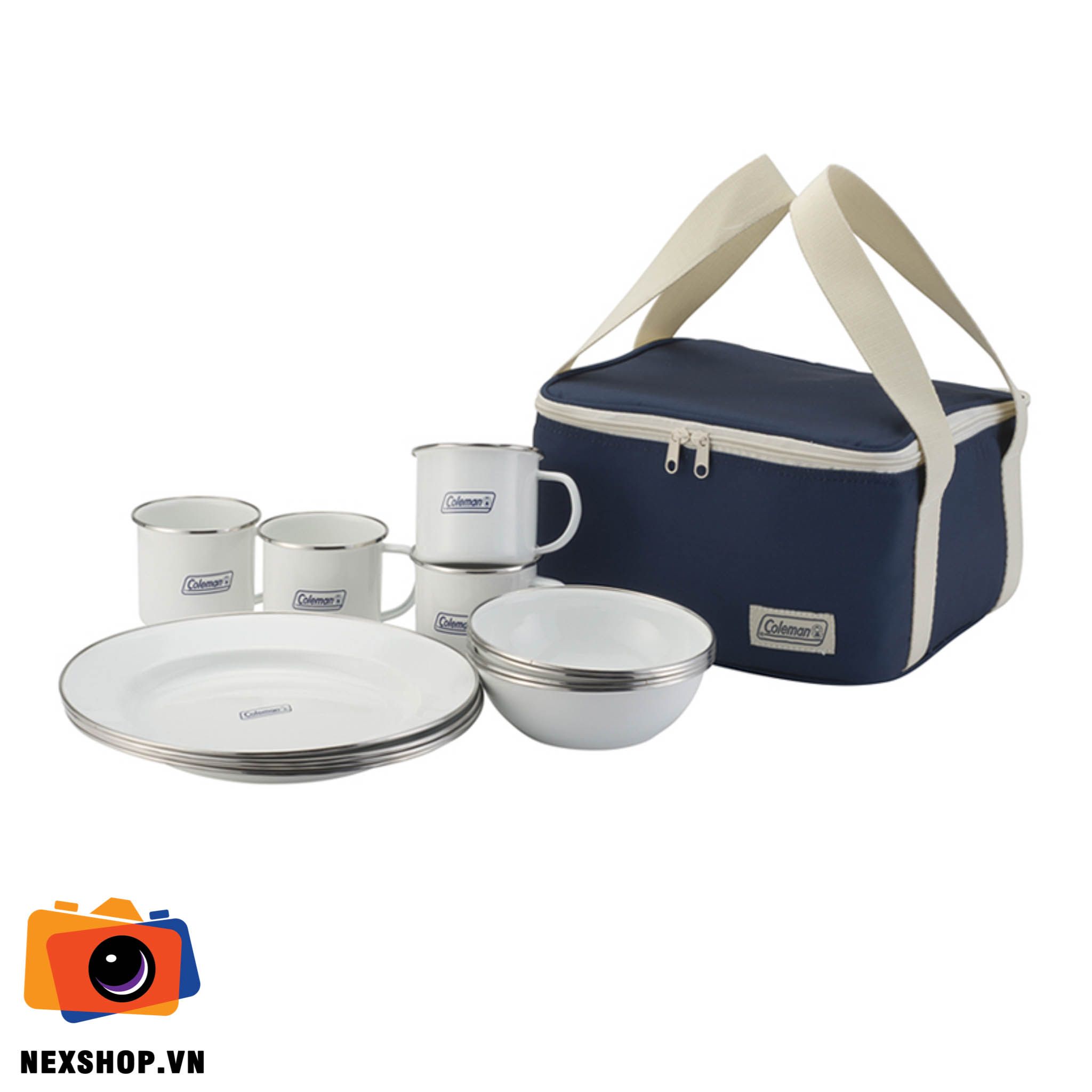 Set Tráng Men Coleman Enamel Dishware (Only Japan Domestic)