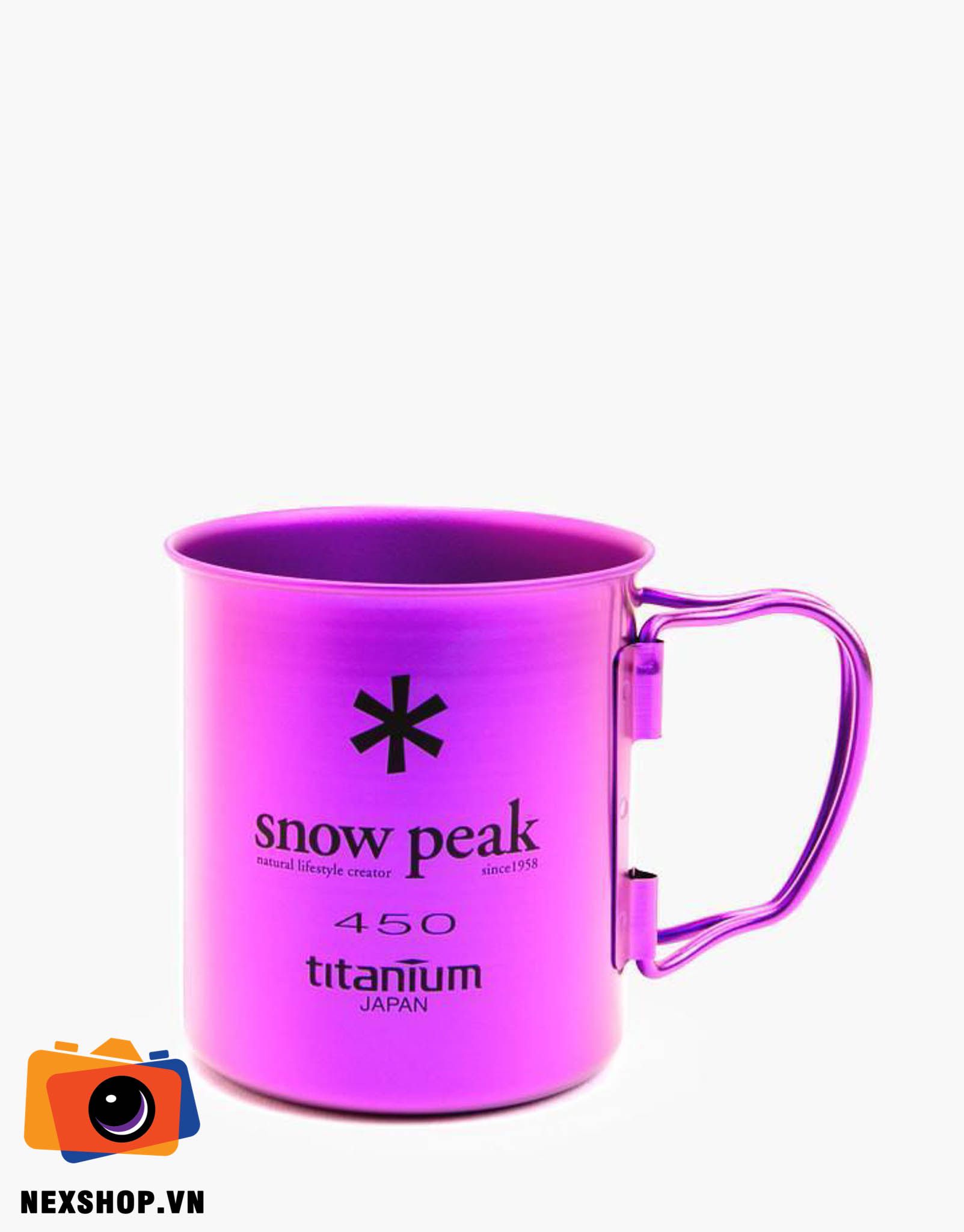 Ly Snow Peak Ti-Single 450 Colored Cups