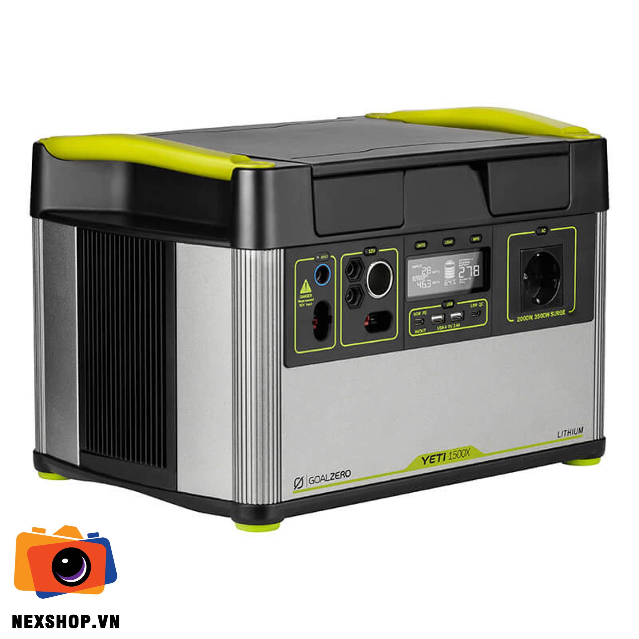 Trạm năng lượng dự phòng Goal Zero Power Station Yeti 1500X Lithium