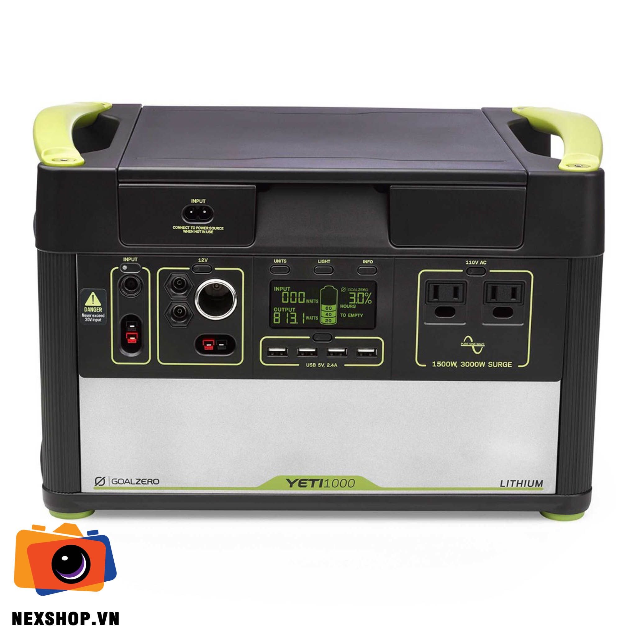 Trạm năng lượng dự phòng Yeti 1000X Lithium | Chính hãng - khả năng kết nối thiết bị