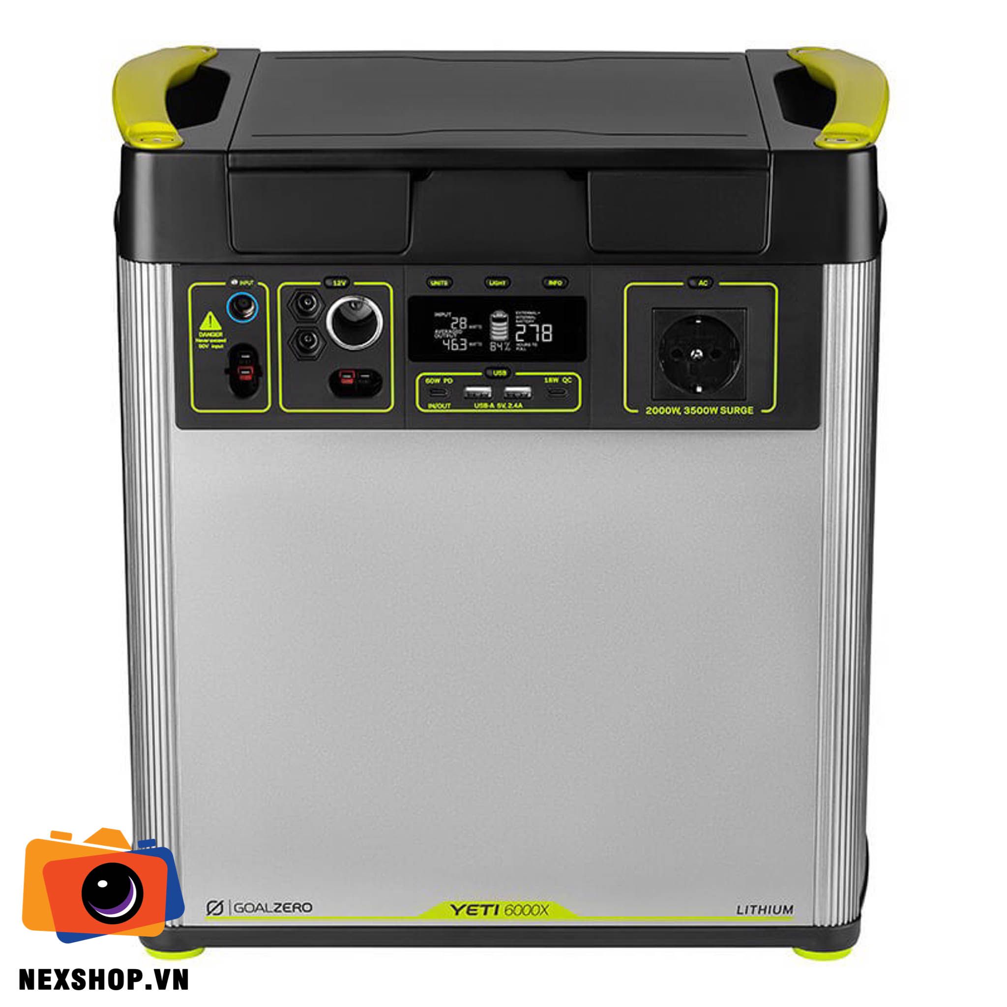 Trạm năng lượng dự phòng Goal Zero Power Station Yeti 6000X Lithium