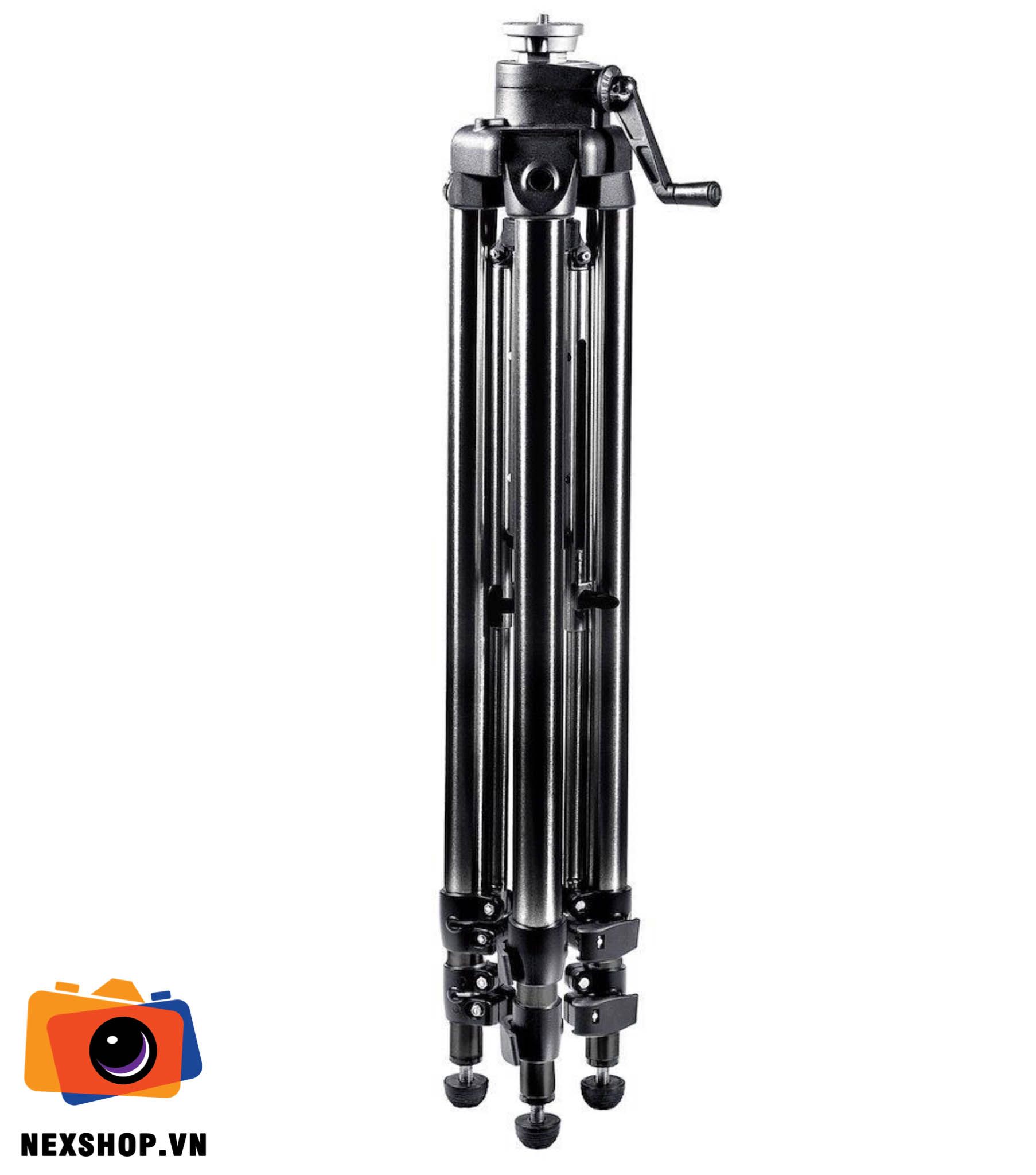 Chân máy quay hiệu Manfrotto 475B Pro Geared Black