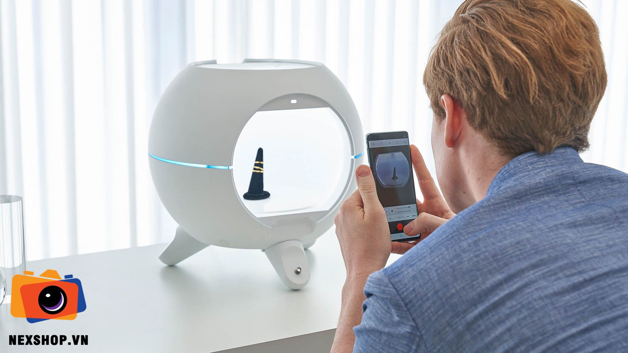 Hộp Chụp Sản Phẩm Foldio360 Smart Dome | Chính Hãng - thiết kế và phụ kiện