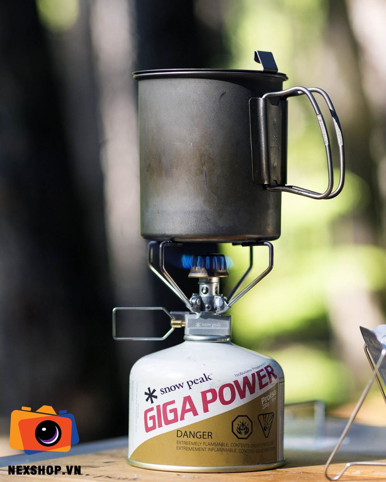 Bếp Gas Snow Peak GS-100R Gigapower Stove Manual