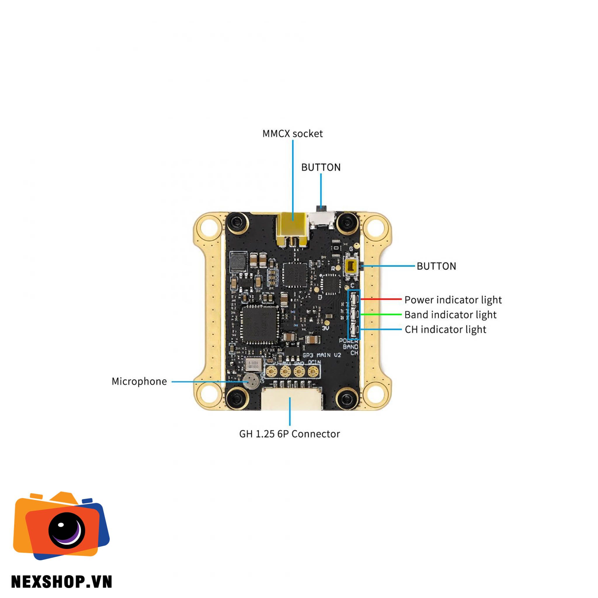 GEPRC RAD VTX 5.8G 1.6W