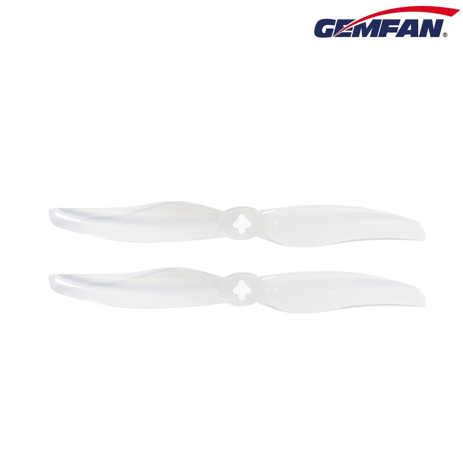 Gemfan LR Durable 2 Blade 1.5mm&M5 LR 5126 | Milk White