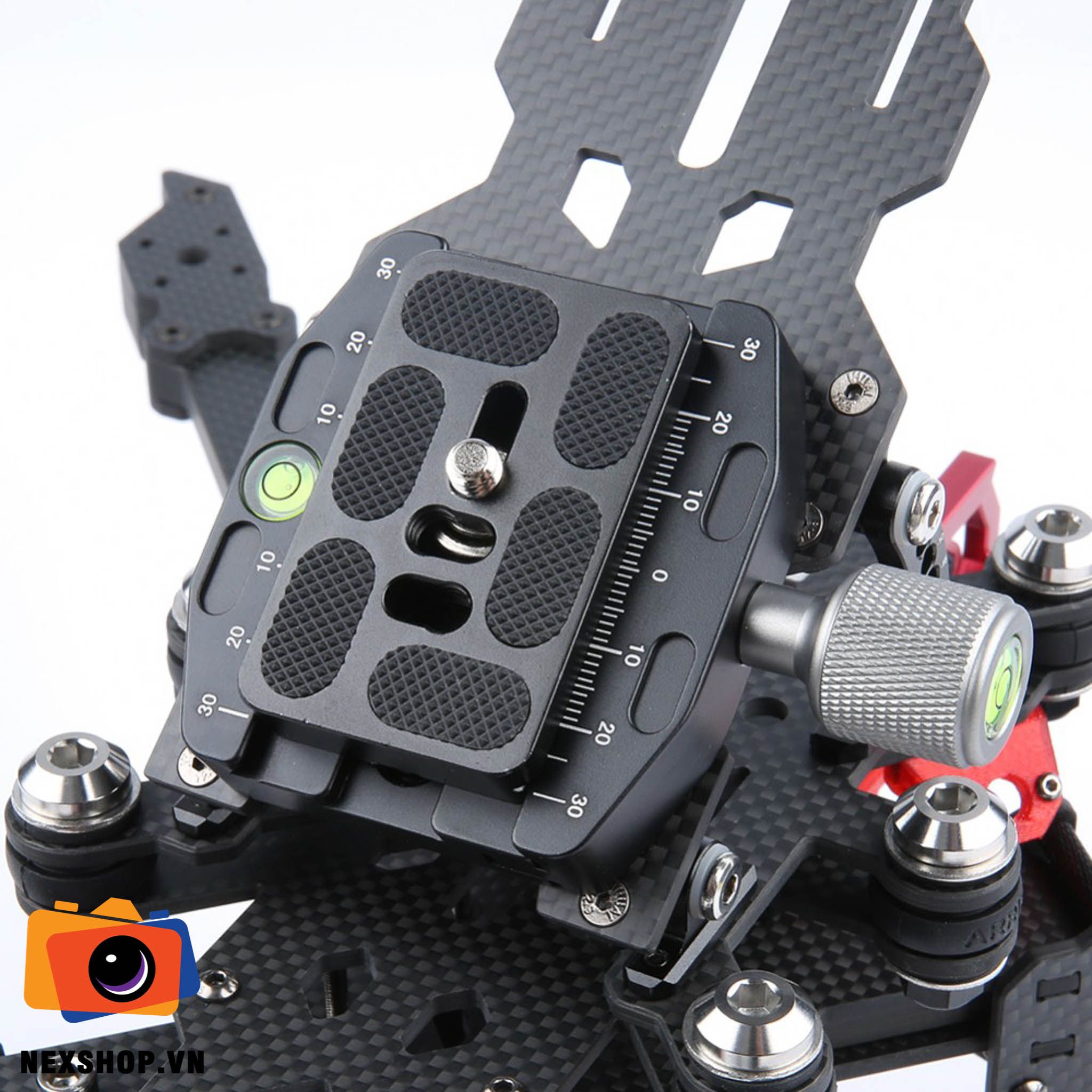 Taurus X8 8 inch Cinelifter Frame Kit - DJI/Analog | Chính hãng - mặt sau và phụ kiện đi kèm