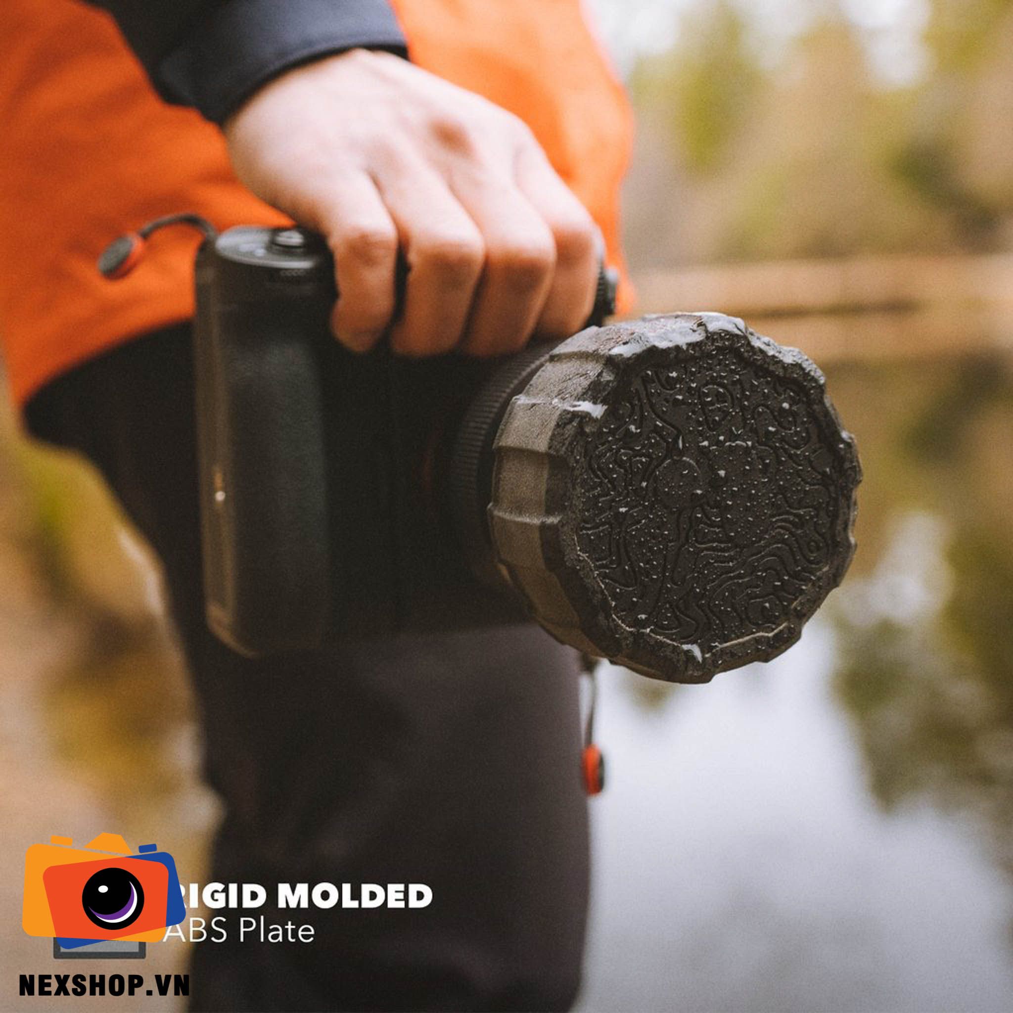 Nắp bảo vệ ống kính PolarPro Defender 77-8 | Chính hãng - mặt sau và phụ kiện đi kèm