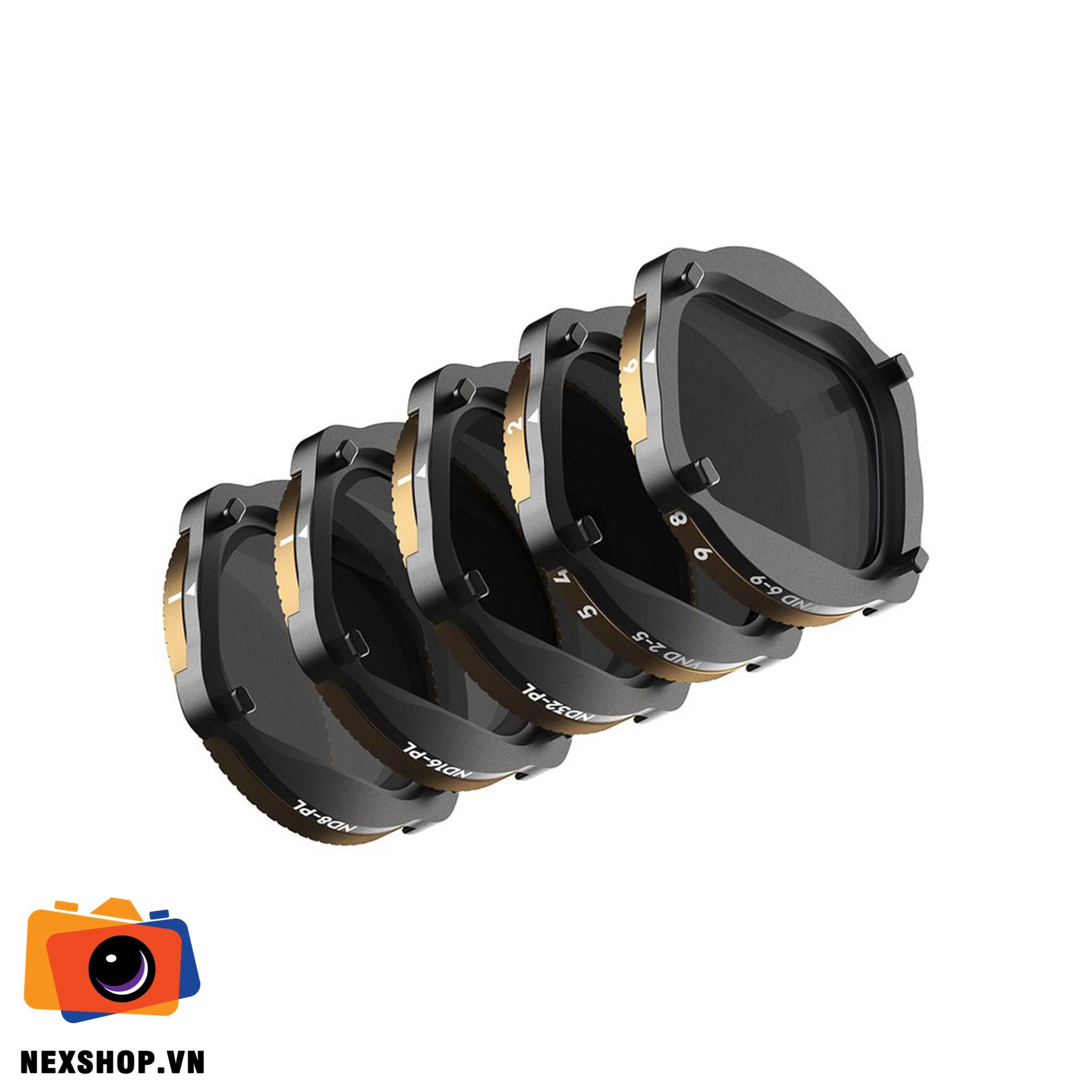 Bộ kính lọc DJI Air 2S | PolarPro Director Set | Chính | Chính h - cấu hình hộp sạc
