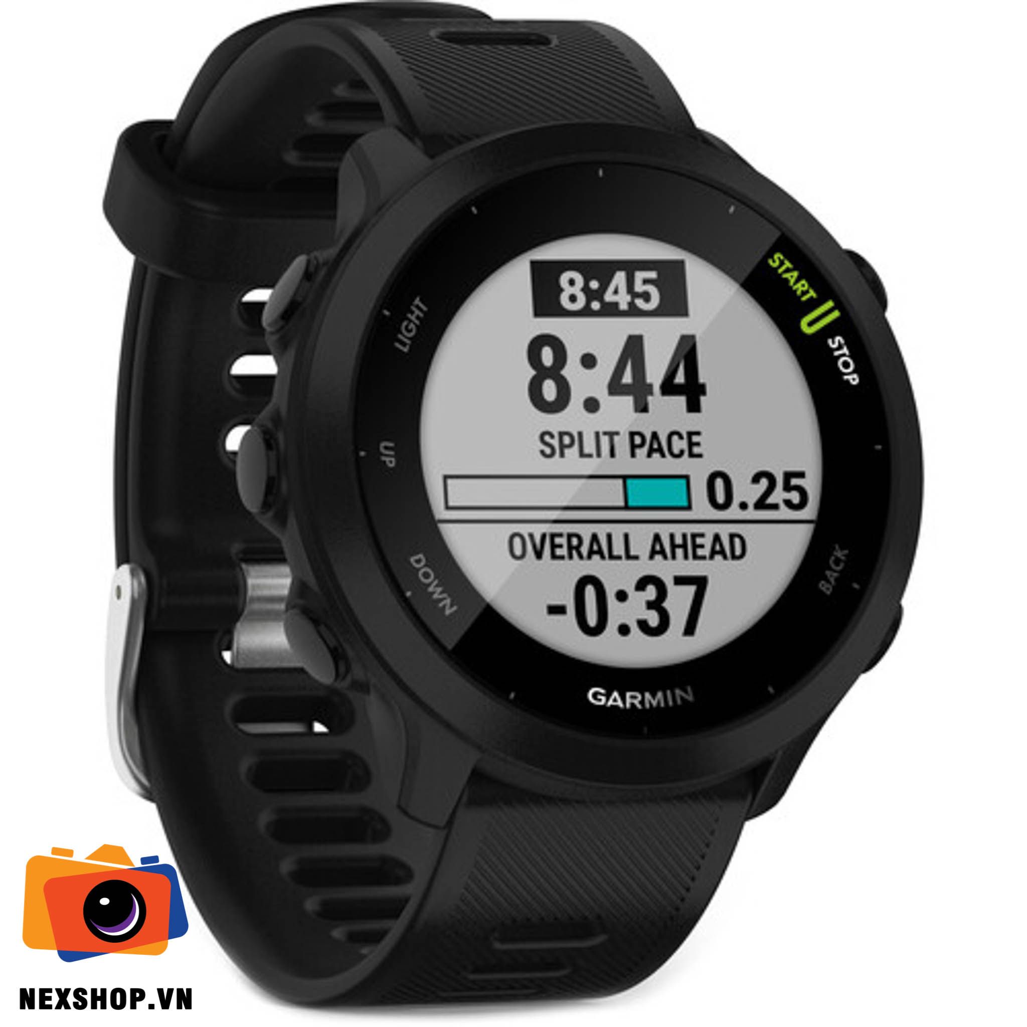 Đồng hồ thể thao Garmin Forerunner 55 | Đen | Chính hãng FPT