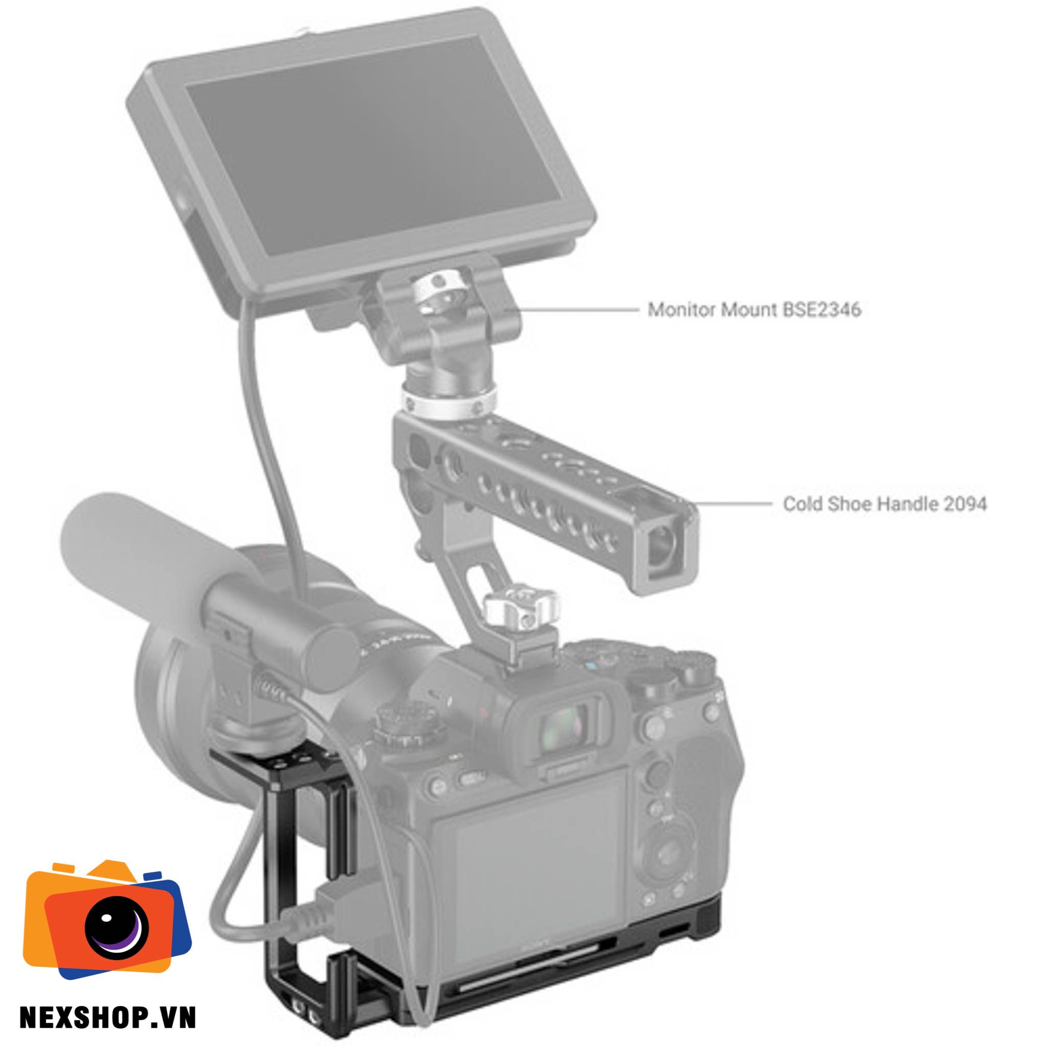 SmallRig Arca-type L Bracket 3207 | Chính hãng, Nhập khẩu - thiết kế và phụ kiện