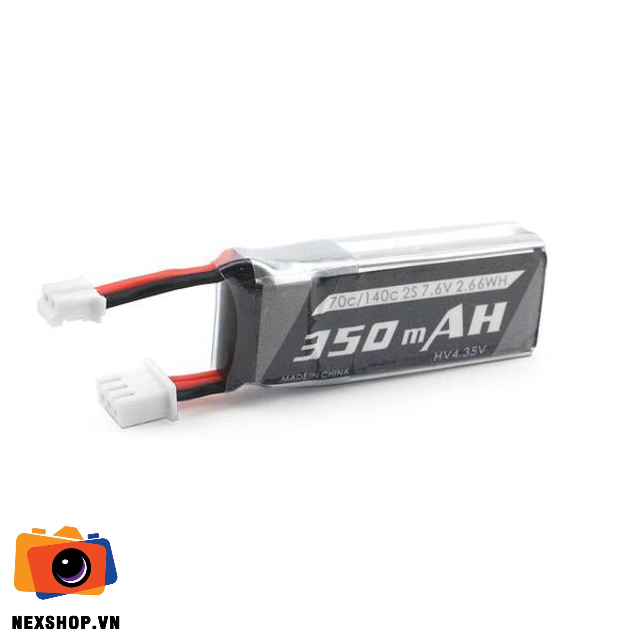 Emax TinyhawkS Spare Part 2S 7.6V 350mAh 70C Lipo Battery for RC Drone FPV Racing