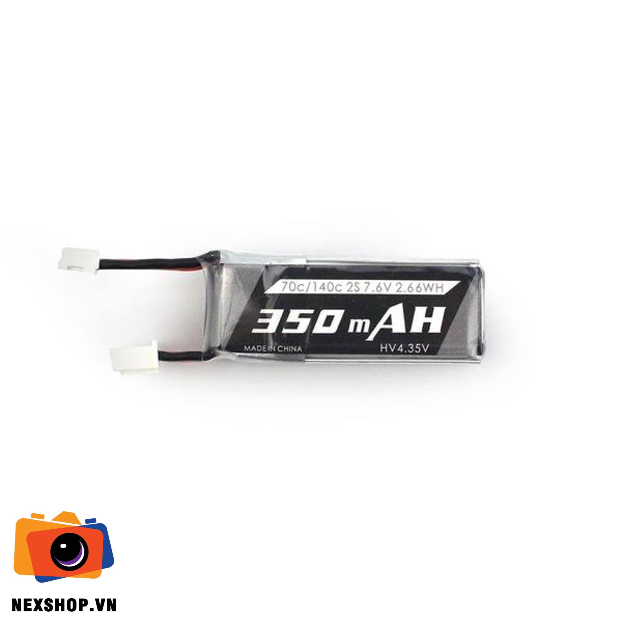 Emax TinyhawkS Spare Part 2S 7.6V 350mAh 70C Lipo Battery for RC Drone FPV Racing