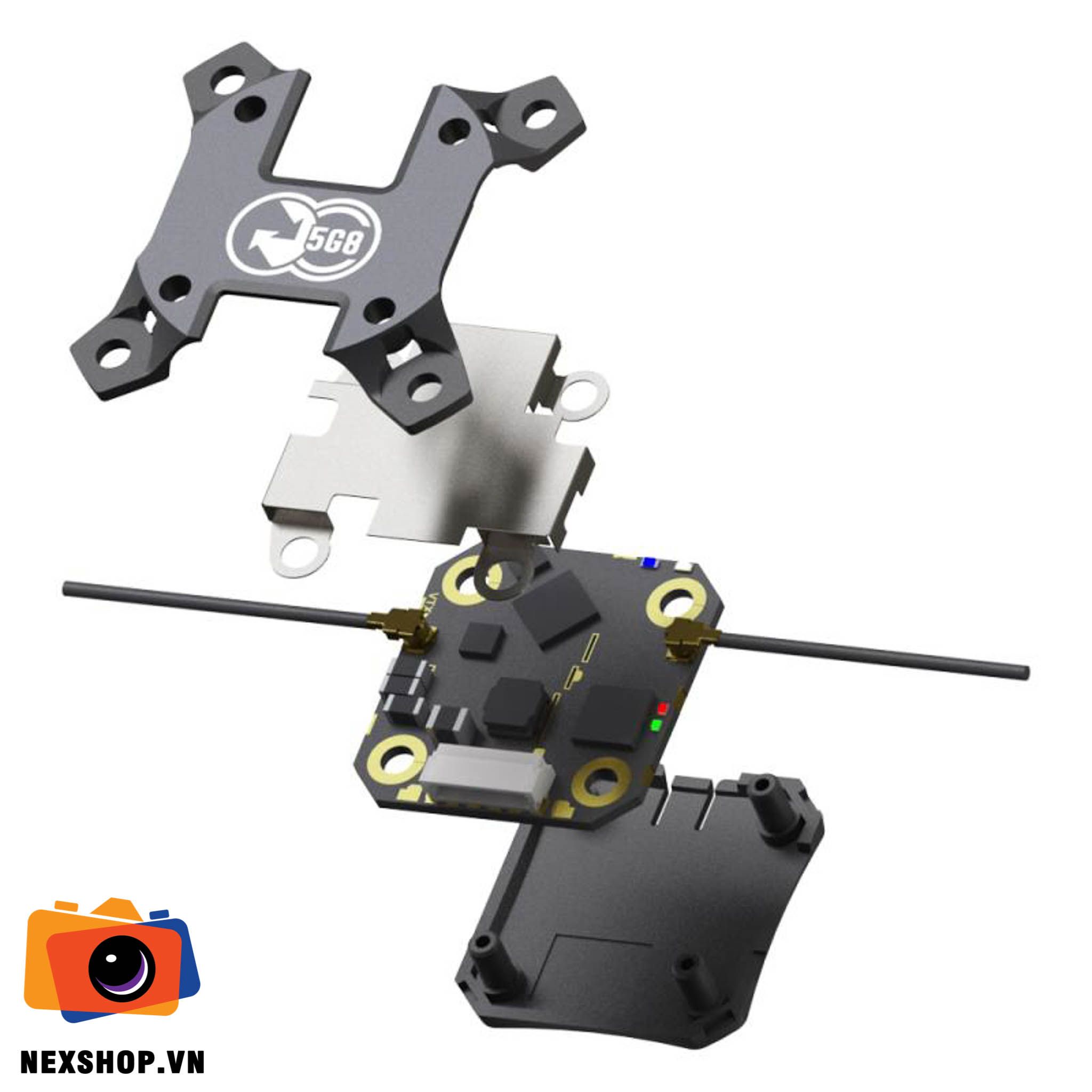 TBS CROSSFIRE SIXTY9 | Ống kính chính hãng, thiết kế mạ | Chính h - cấu hình hộp sạc