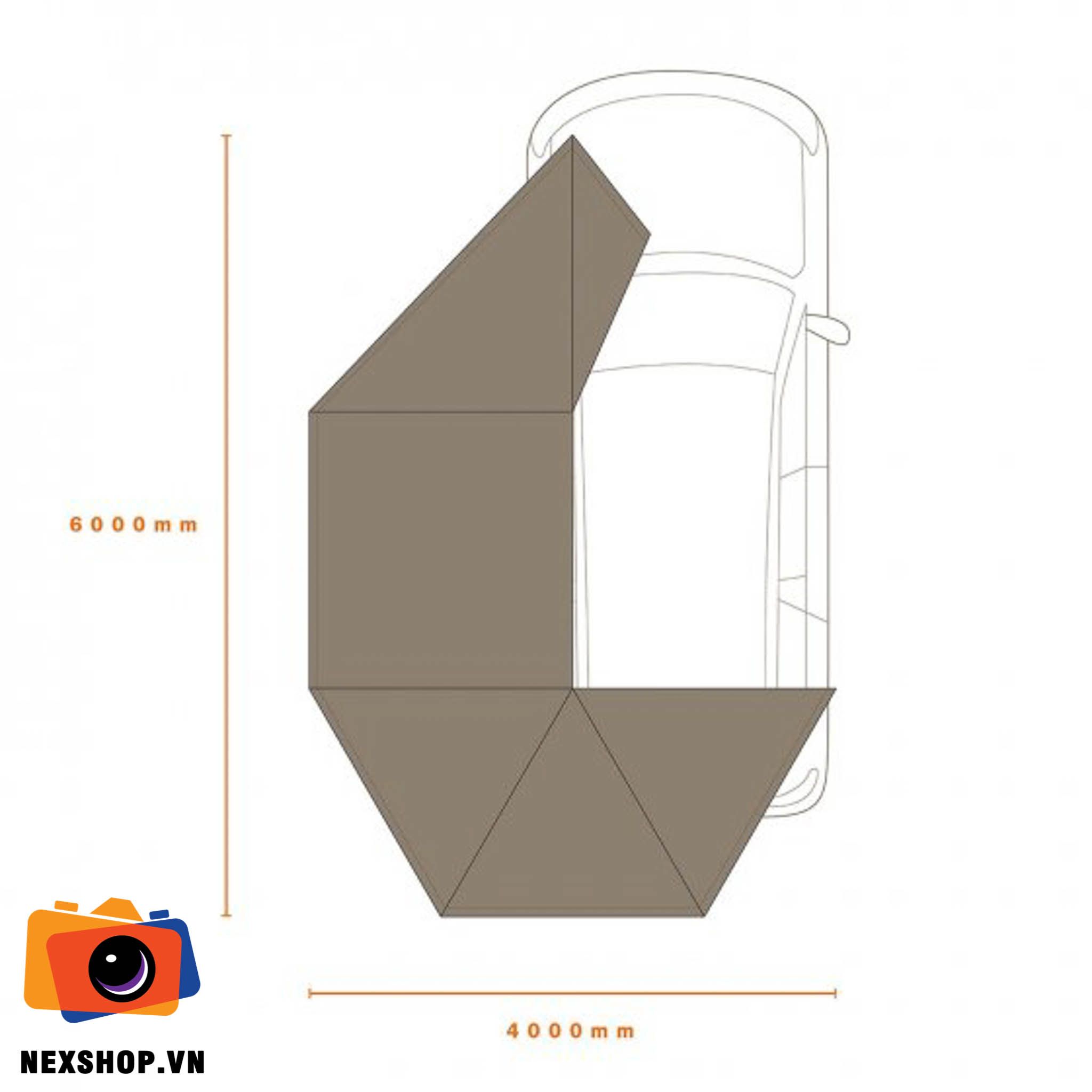 Tặng quạt 270 độ Darche ECLIPSE Version 2 2021 LEFT SIDE  (US/EU-D) | Hàng nhập Úc