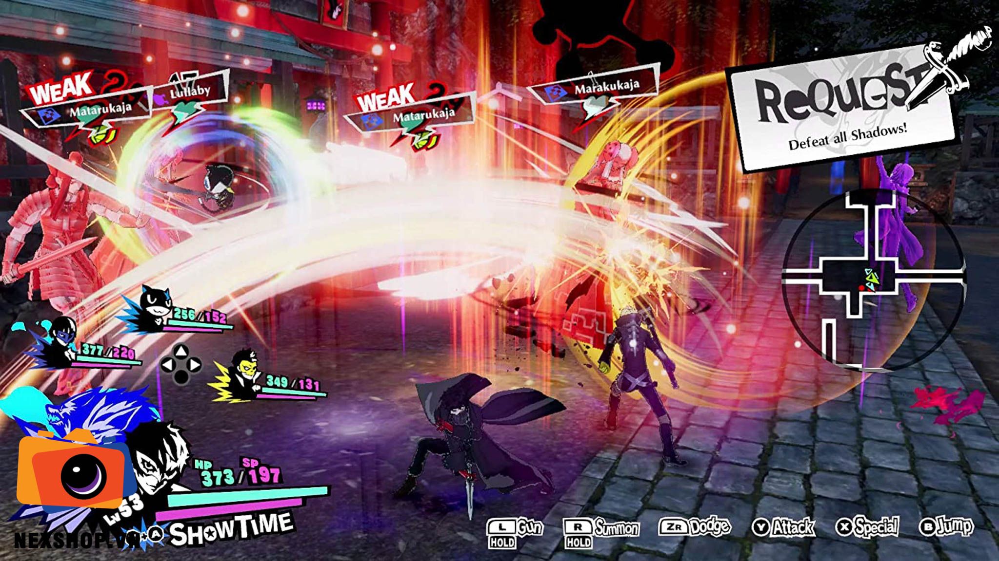 Đĩa games PS4 Persona 5 Strikers - PlayStation 4