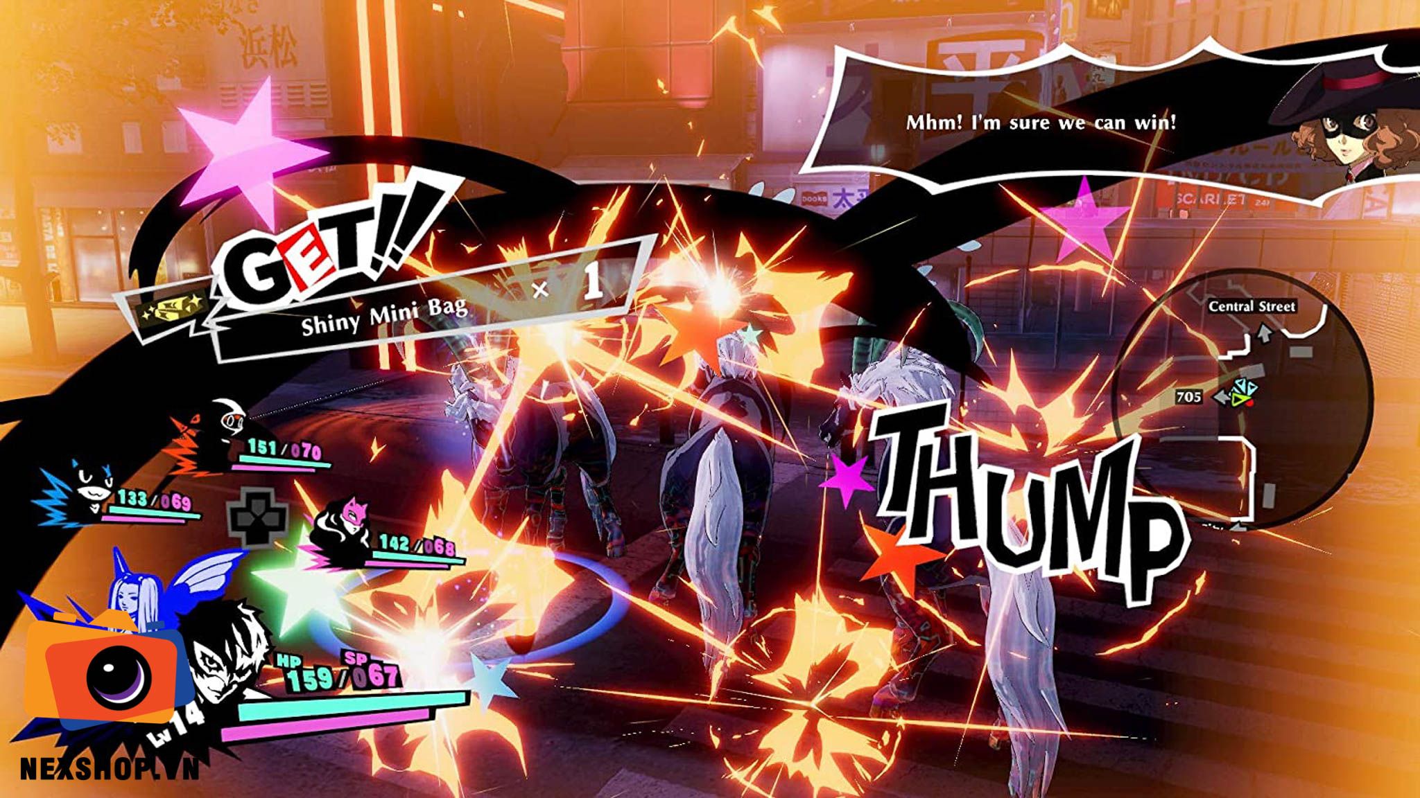 Đĩa games PS4 Persona 5 Strikers - PlayStation 4