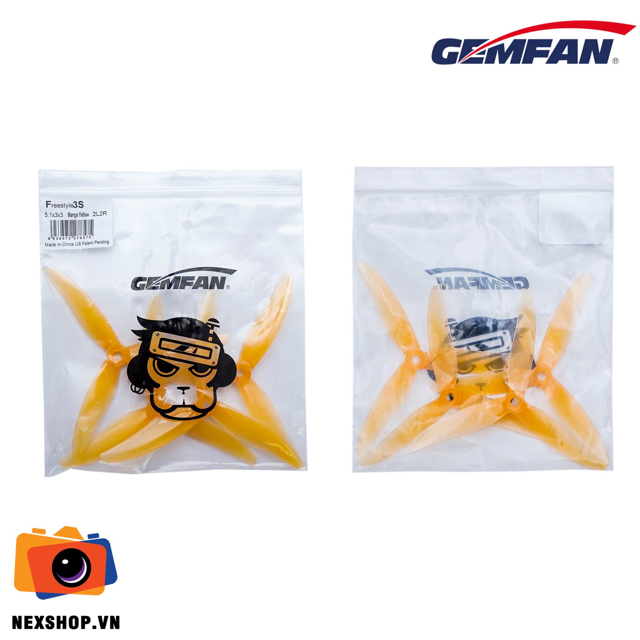 Cánh Máy Bay 5 Inch Freestyle3S Durable 3 Blade | Chính hãng — ảnh 3