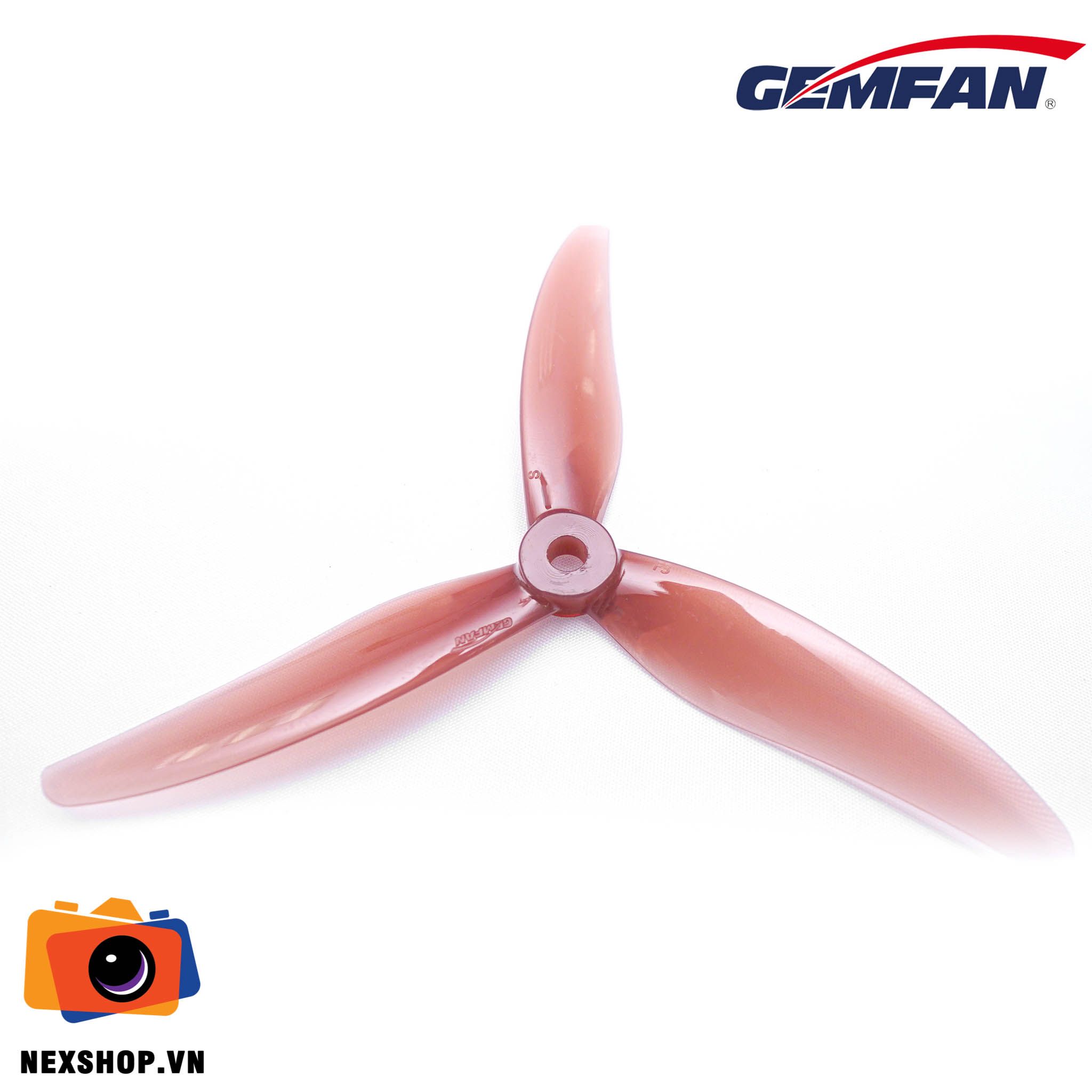 Cánh máy bay 5 inch Freestyle3S Durable 3 Blade (5.1x3x3) - Peach Pink