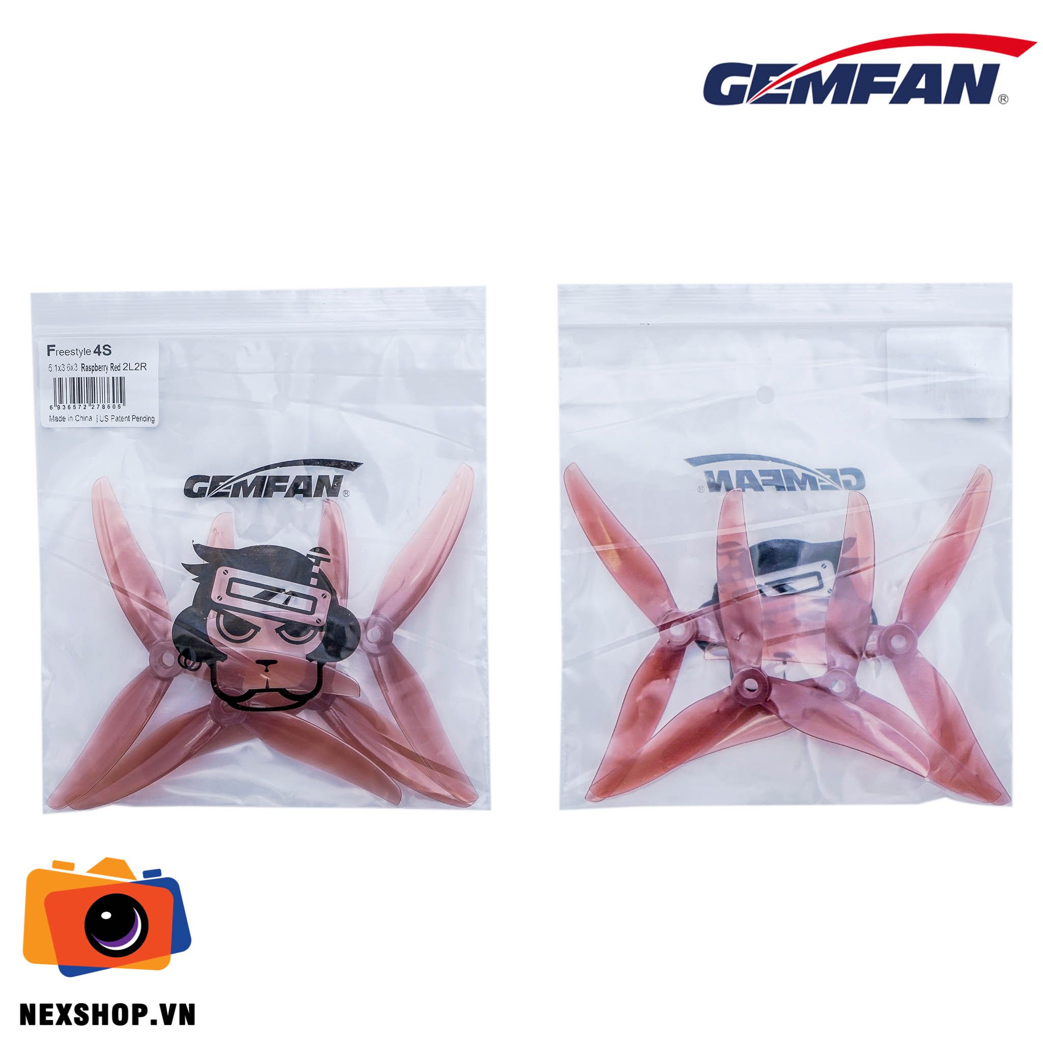 Cánh Máy Bay 5 Inch Freestyle4S Durable 3 Blade | Chính Hãng — ảnh 2