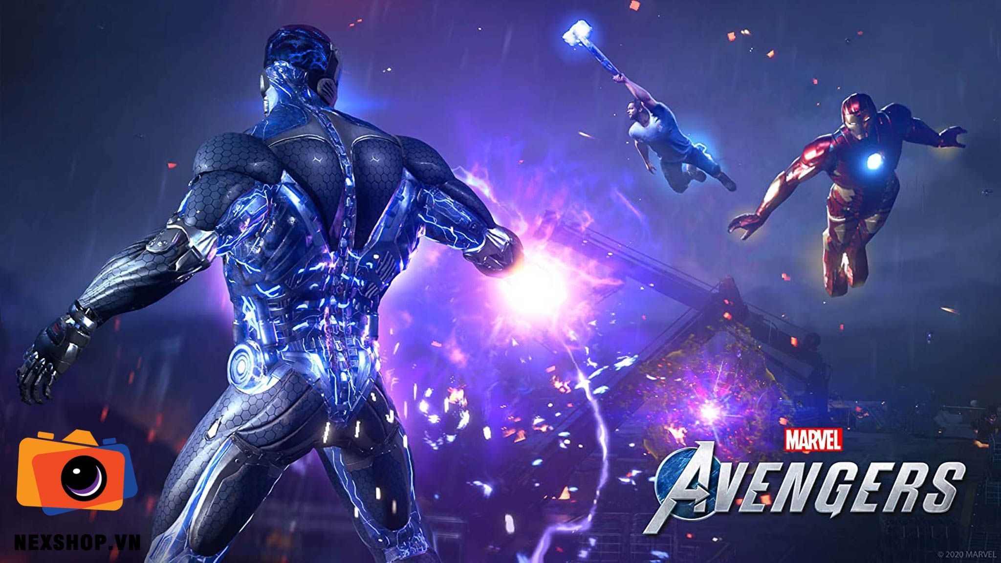 Đĩa game PS4 Avengers | Hệ US