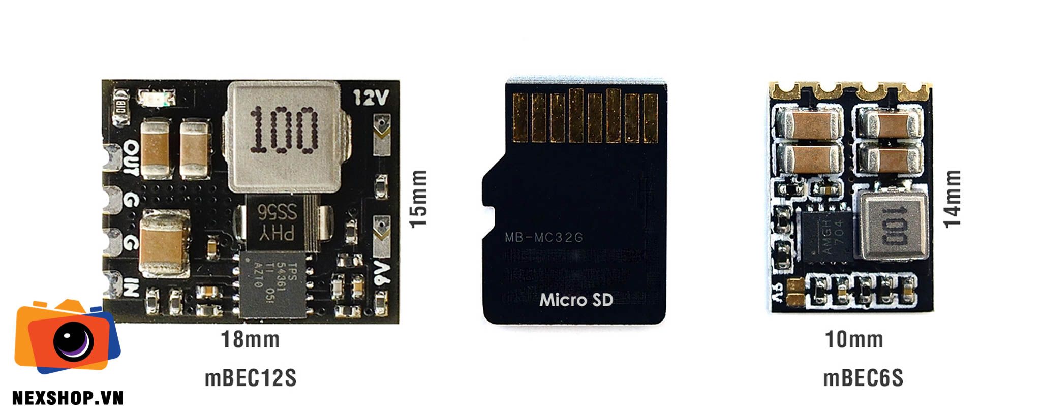 Micro BEC 6-60V to 5/9/12V  | Mateksys