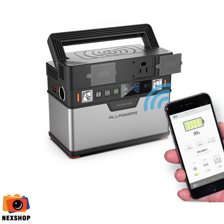 Trạm năng lượng ALLPOWERS 288Wh/77800mAh | Chính hãng - cấu hình hộp sạc