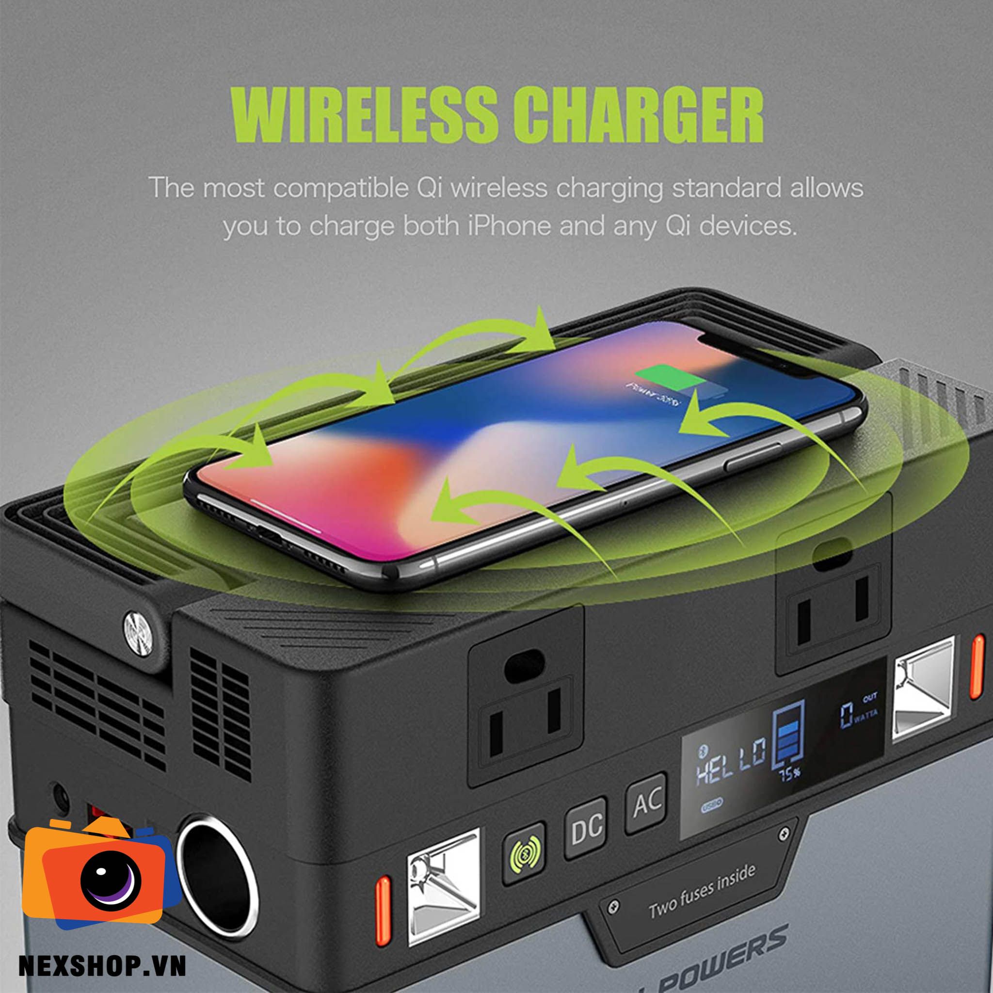 Trạm năng lượng ALLPOWERS 288Wh/77800mAh Portable Power Station | Chính hãng