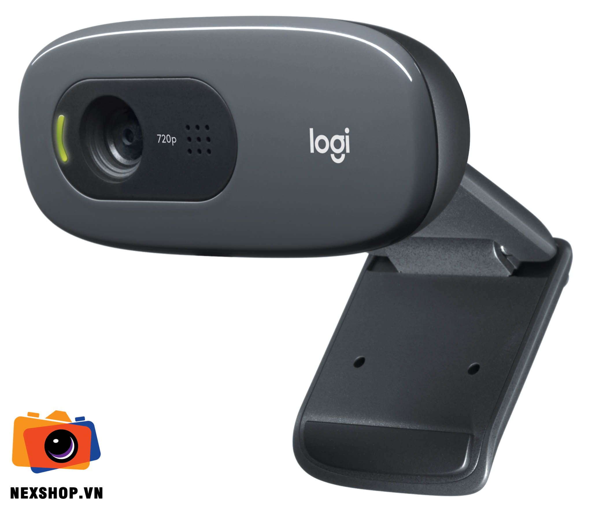 Logitech C270 HD Webcam, 720p Chính hãng