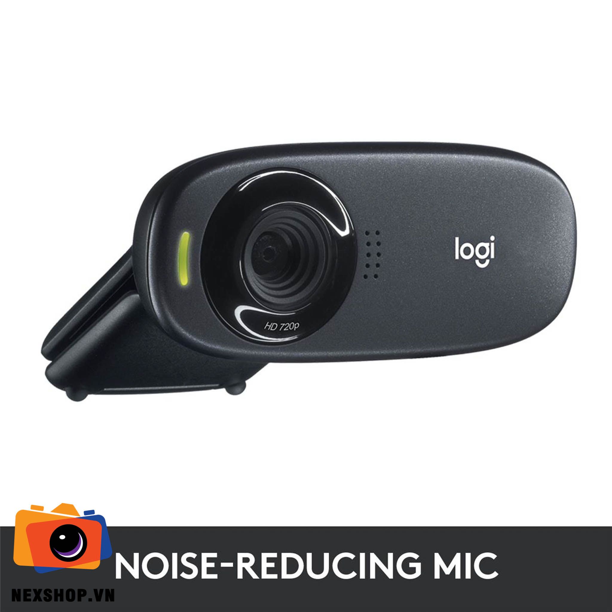 Logitech C310 HD Webcam, 720p Video Chính hãng