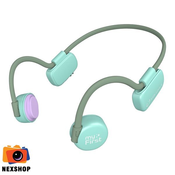 Tai nghe không dây myFirst Headphone BC Wireless (green/gray)