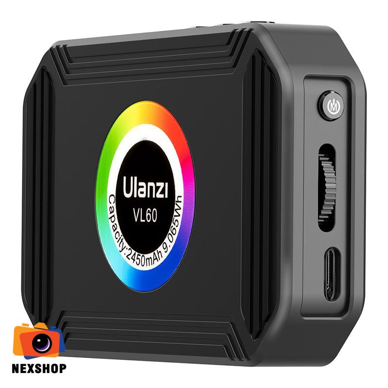 Đèn LED Ulanzi VL60 RGB | Chính hãng, Đa màu, Điều khiển từ xa - khả năng kết nối thiết bị