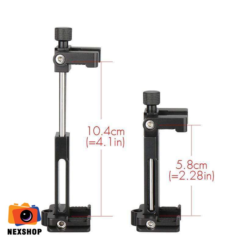 Ngàm gắn điện thoại Ulanzi ST-03 Foldable Phone Tripod Mount