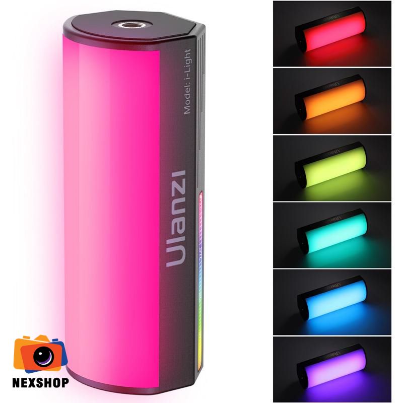 Đèn led Ulanzi Compact Magnetic RGB Tube Light