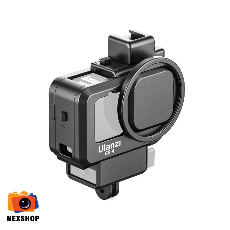 Ulanzi G9-4 Plastic Cage Cho GoPro 13/12/11/10/9 | Chính Hãng - khả năng kết nối thiết bị