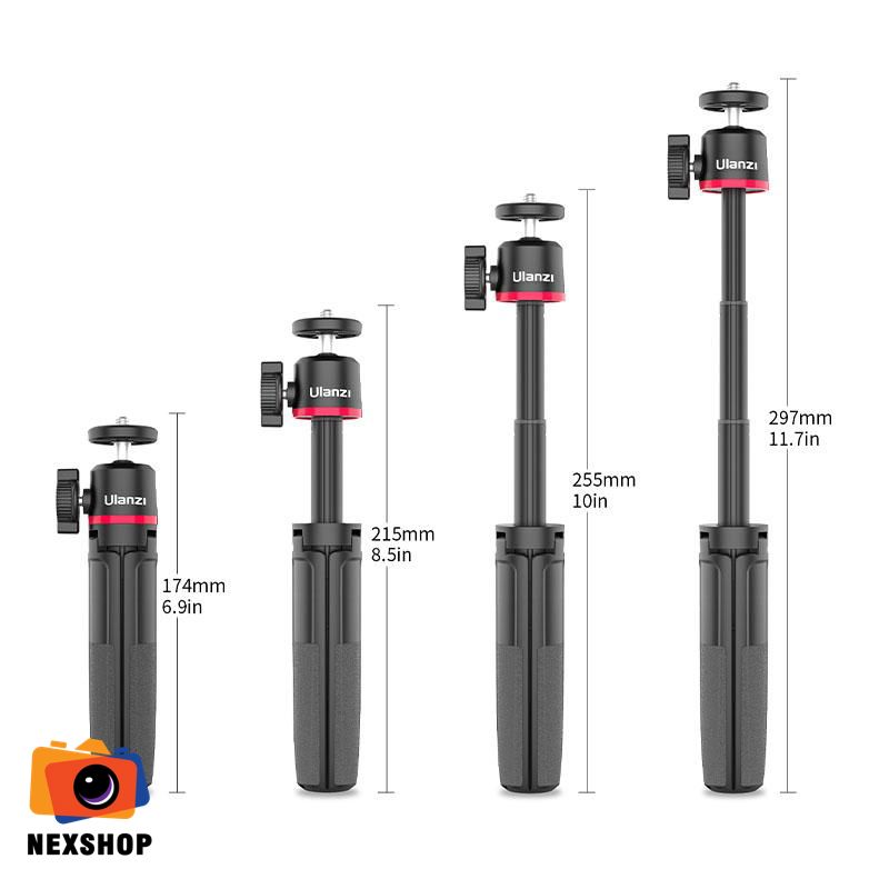 Gậy tự sướng Ulanzi MT-30 kèm điều khiển | Chính hãng - khả năng kết nối thiết bị
