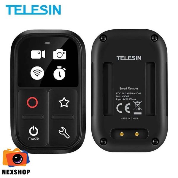 Wifi remote confrol for GoPro Hero 10/9/8/7/6/5 cameras — Telesin chính hãng tại NexShop cho GoPro Hero