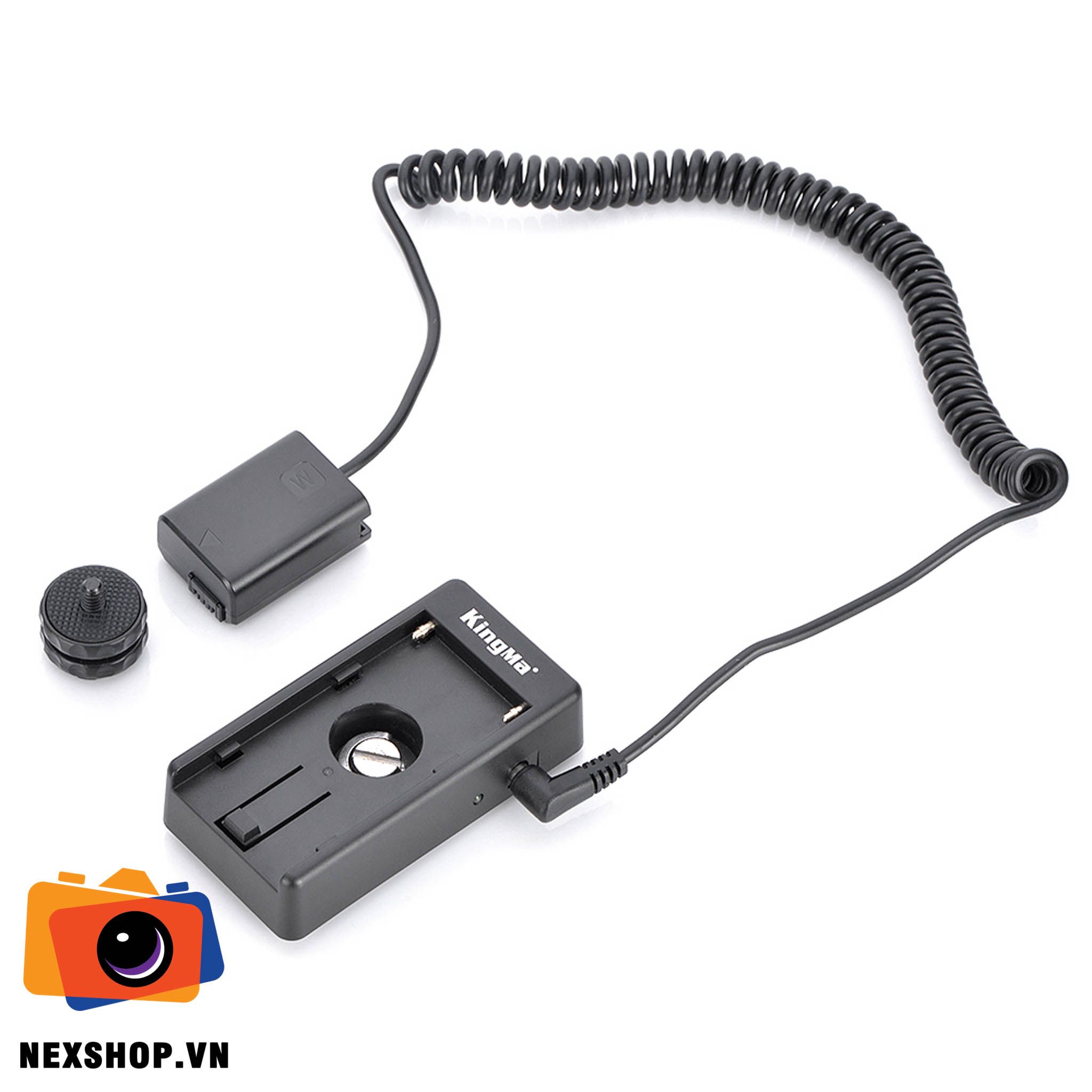 KingMa FW50 Dummy Battery DC Coupler | Chính hãng Kingma - thiết kế và phụ kiện
